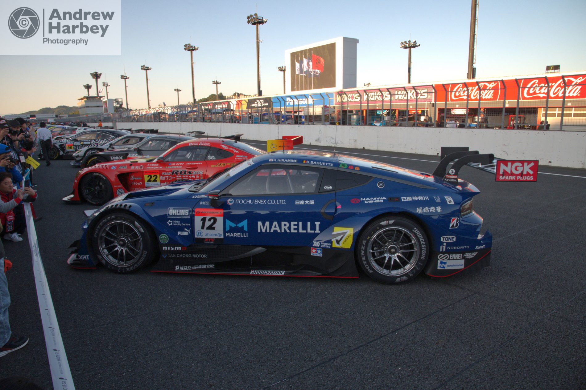 Super GT at Motegi race track