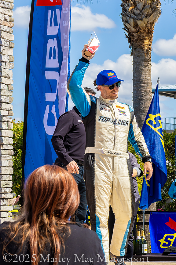 Adam Andretti P2 at the Trans Am Championship Sebring