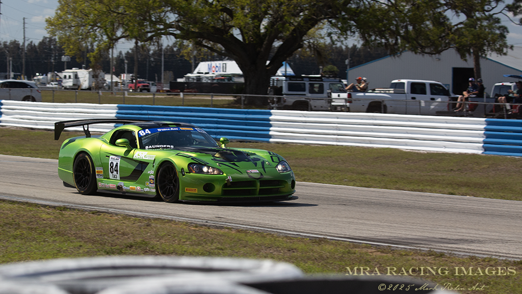 Lee Saunders Landsearch LLC/Dodge Viper at Sebring 2025