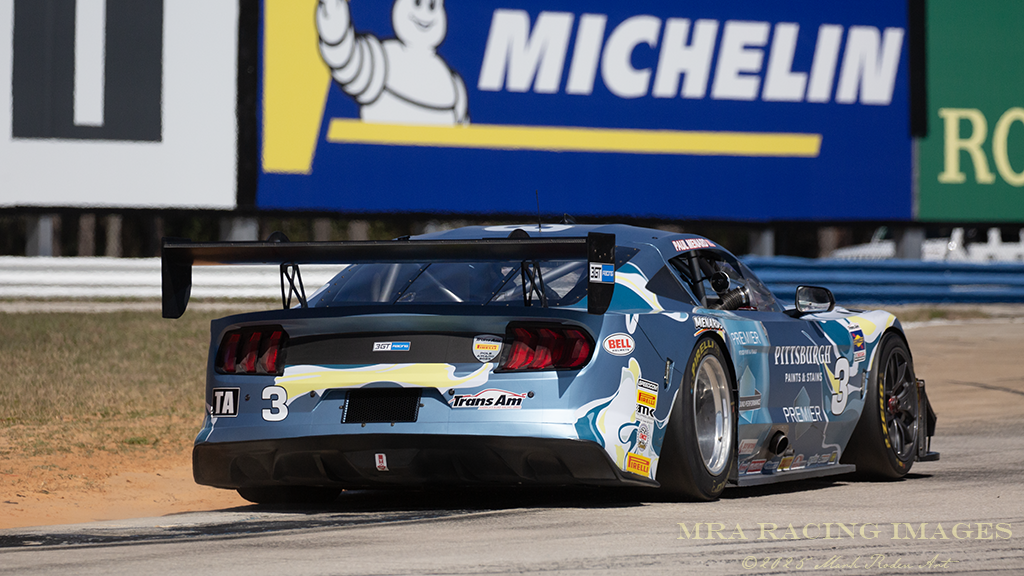 Paul Menard in the Pittsburgh Paints Menards Ford Mustang