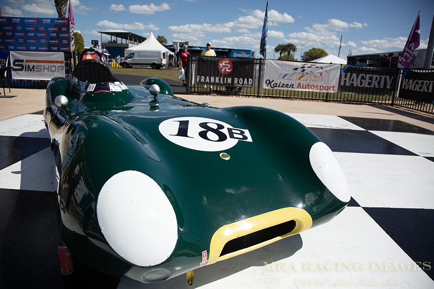 Tim Scopes and his 1957 Lotus Eleven