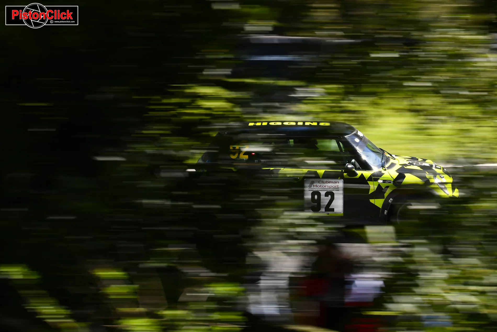Panning motorsport photography