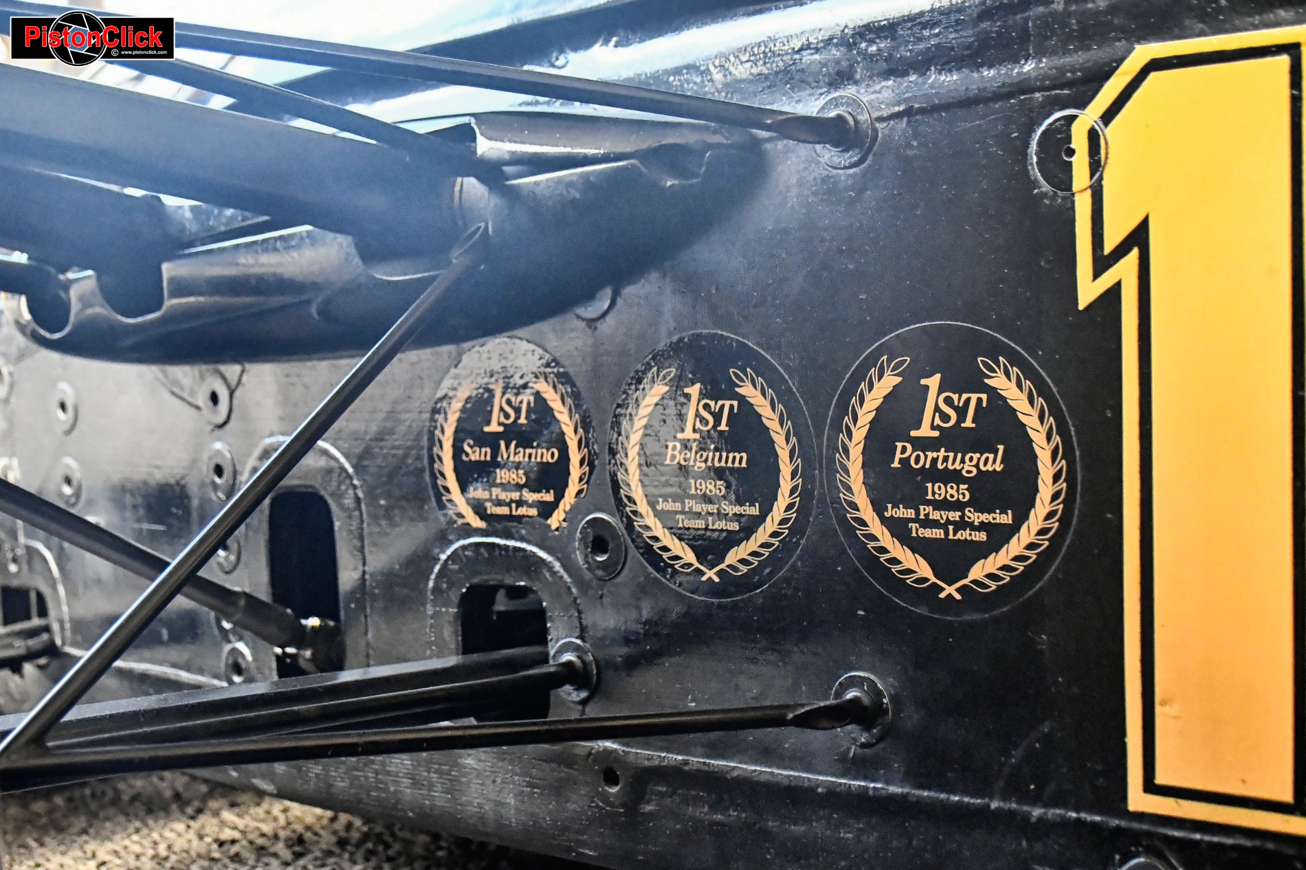 Bruno Senna in Ayrton Senna Lotus 97T at Goodwood