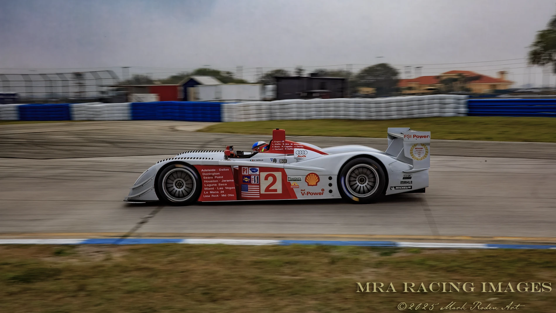 Prototypes racing at the Sebring International Race Track