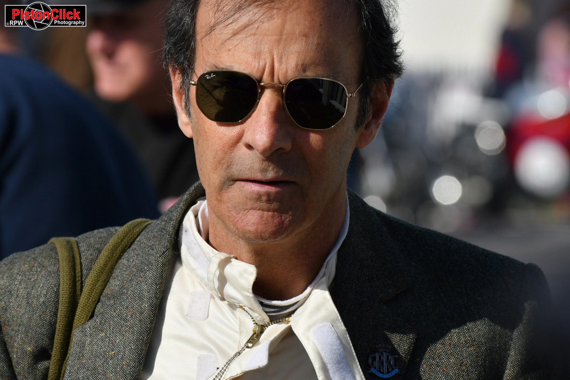 Taking photos at Goodwood circuit