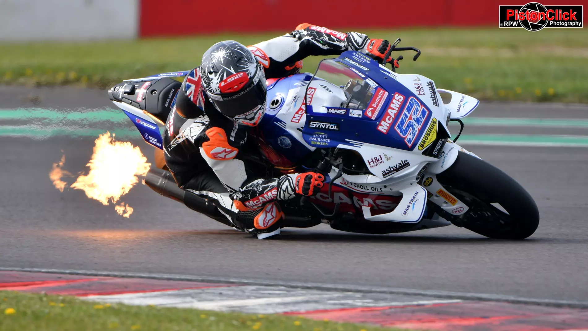 Danny Kent and the McAMS Racing Yamaha R1