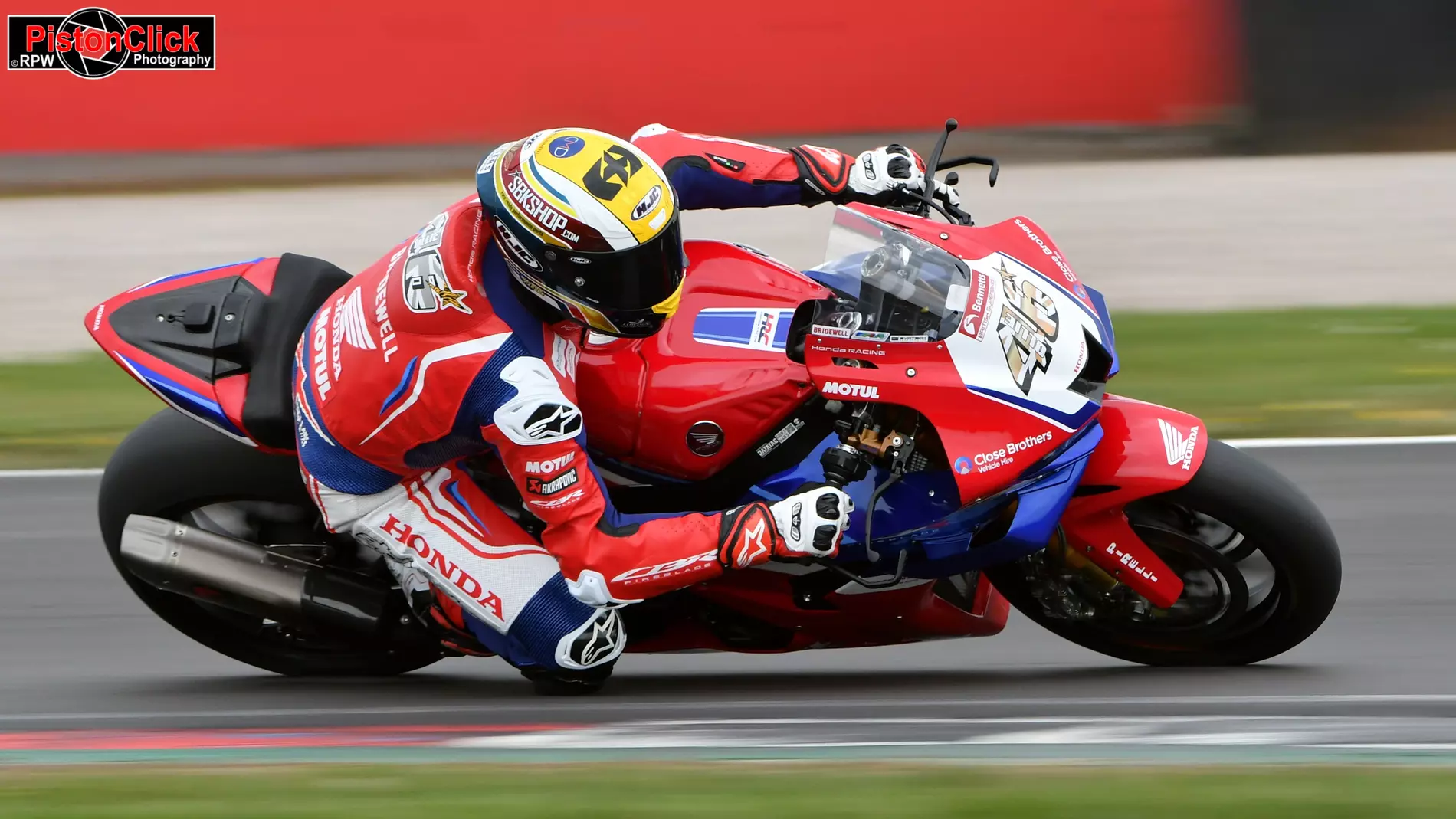 Tommy Bridewell BSB Test Day Donington Park