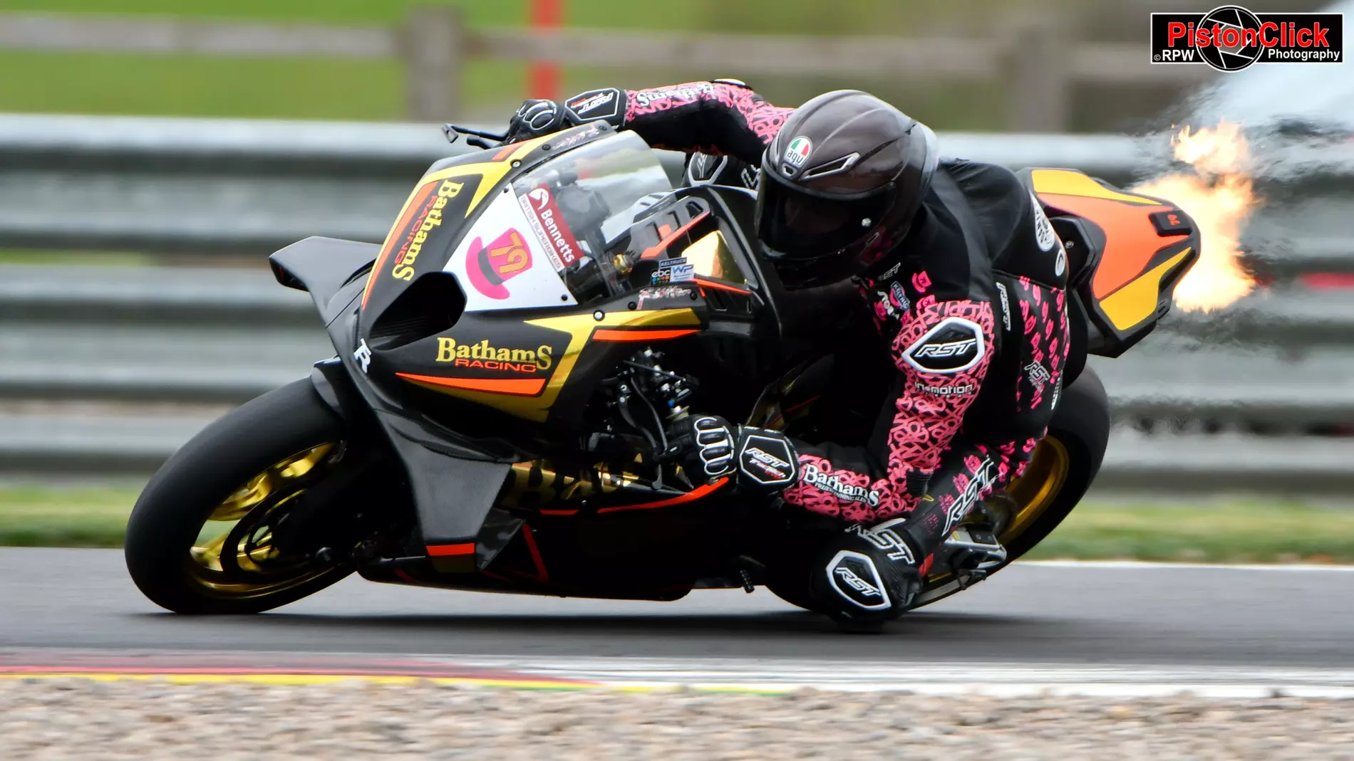Storm Stacey BSB Test Day Donington Park