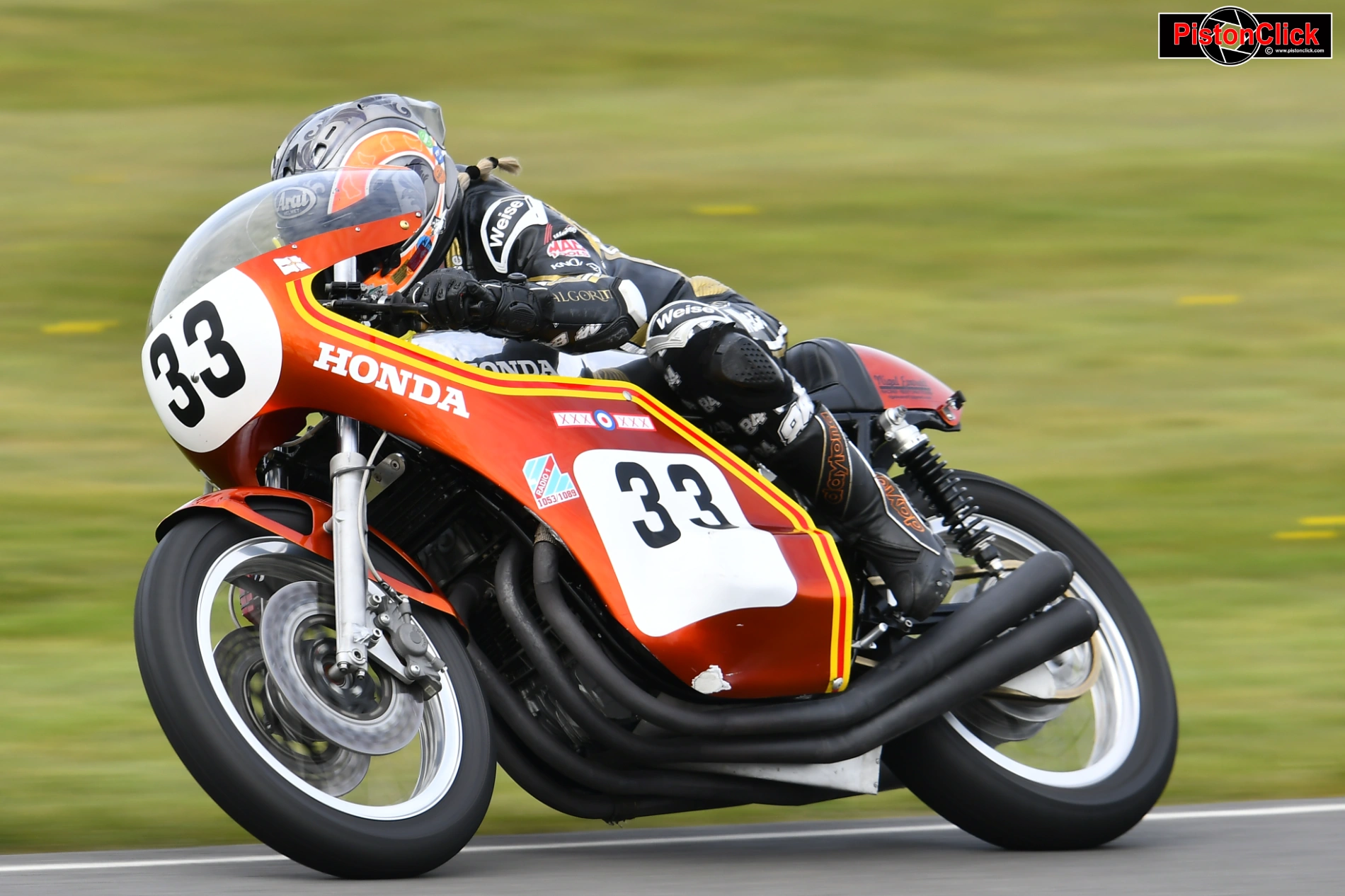 Motorcycle racing at the 82 Members Meeting Goodwood