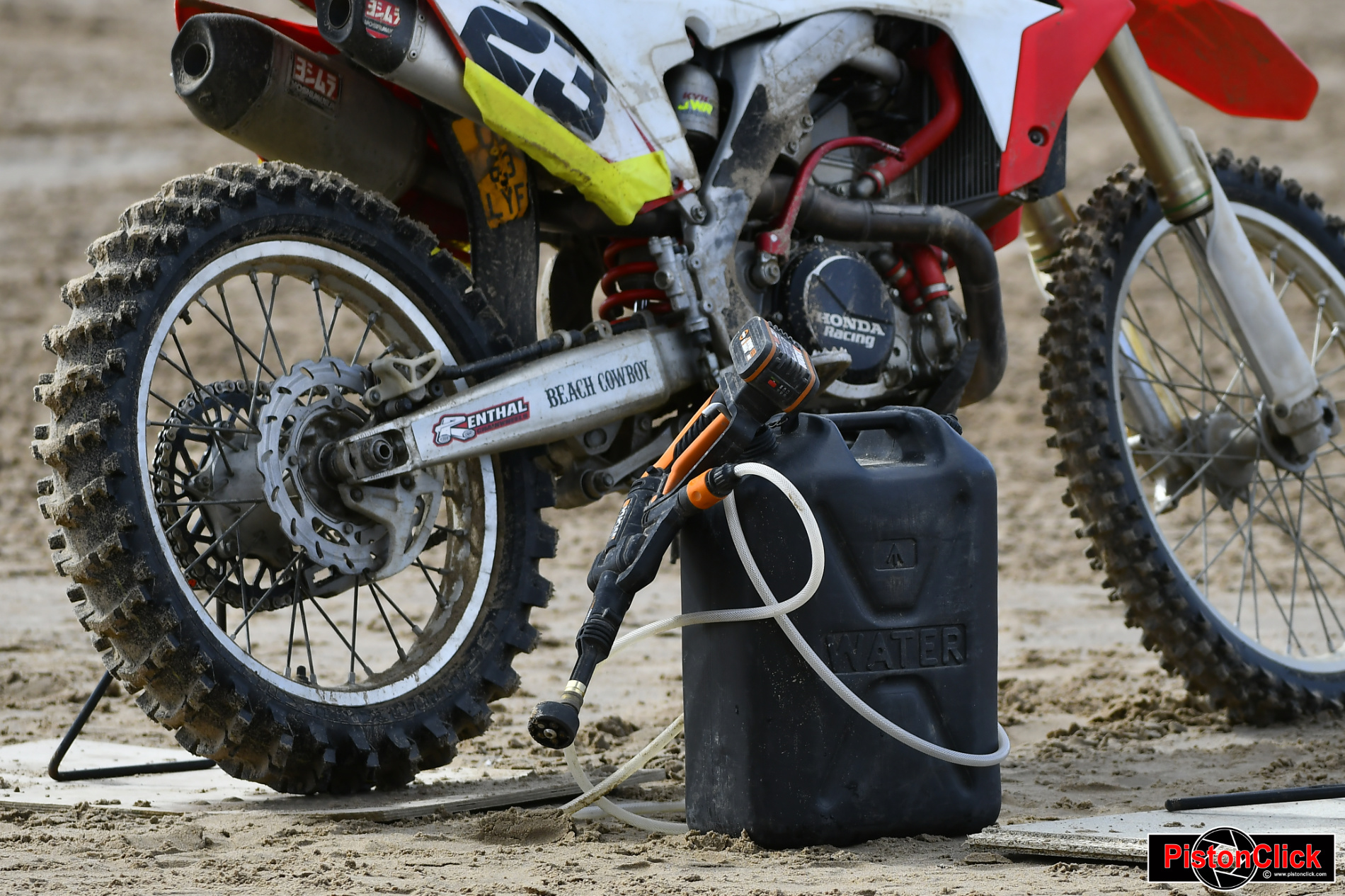 The paddock at Mablethorpe sand racing