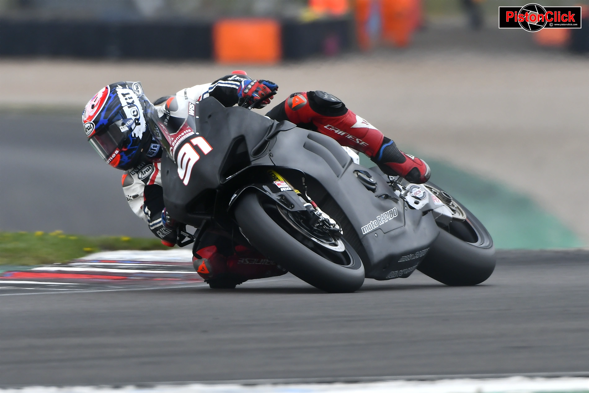 Leon Haslam BSB Test Day Donington Park
