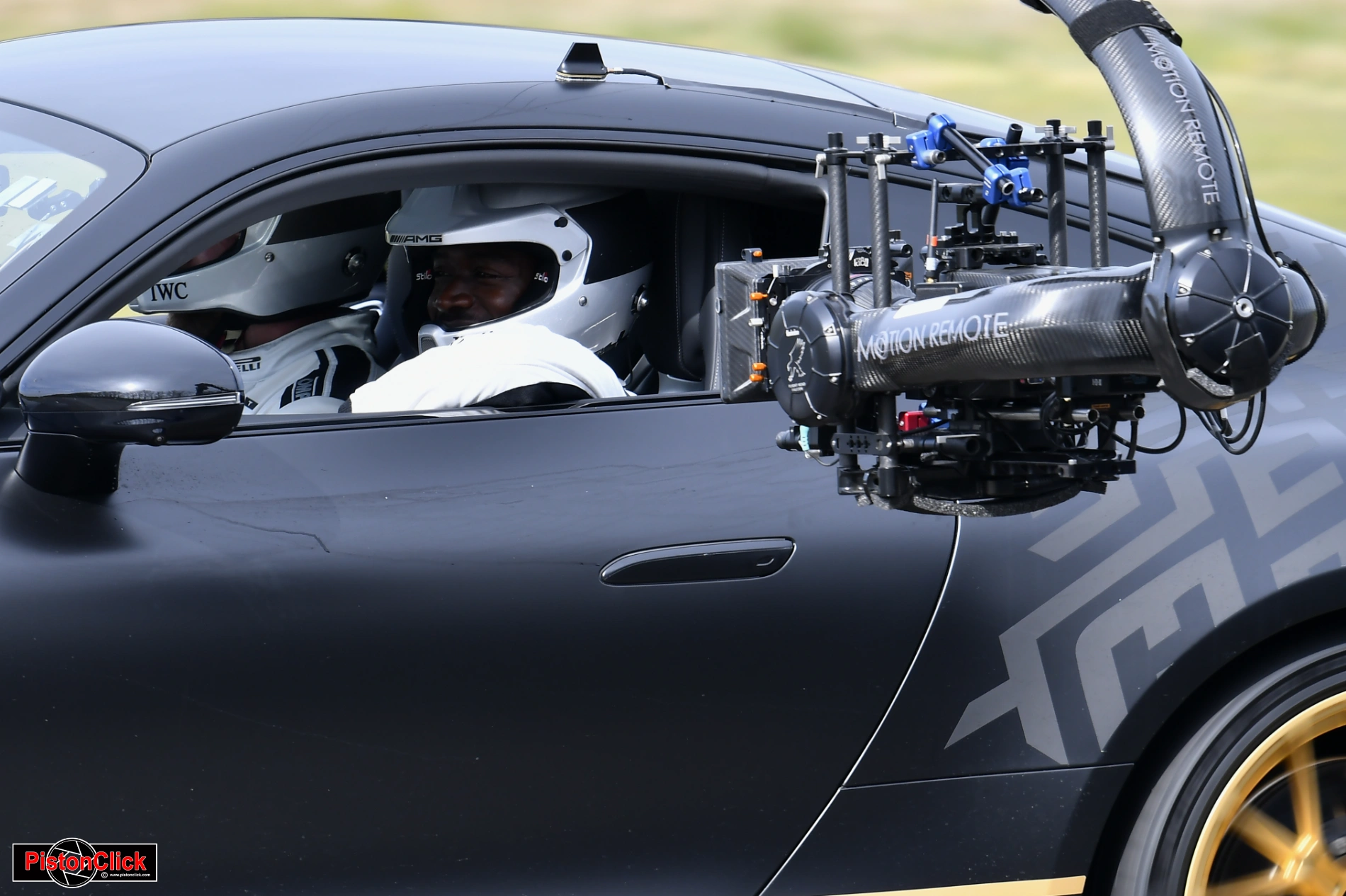 Damson Idris F1 the movie at Goodwood