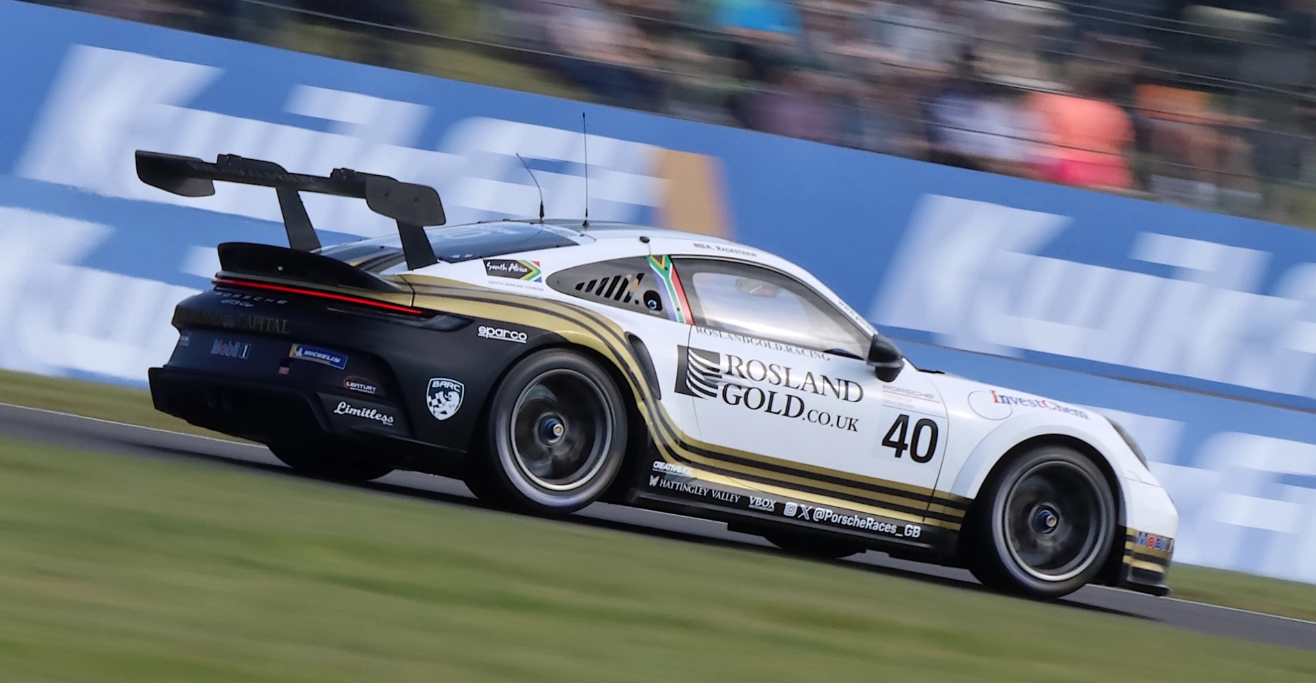Porsche Carrera Cup at the BTCC Donington Park