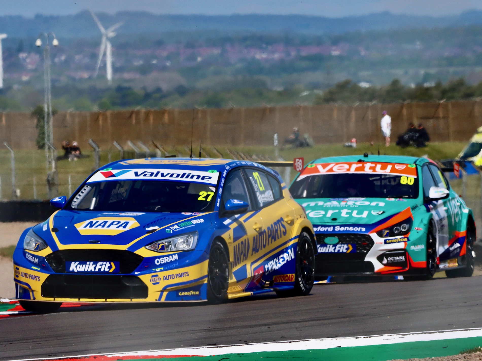 Dan CAMMISH at the BTCC Donington Park