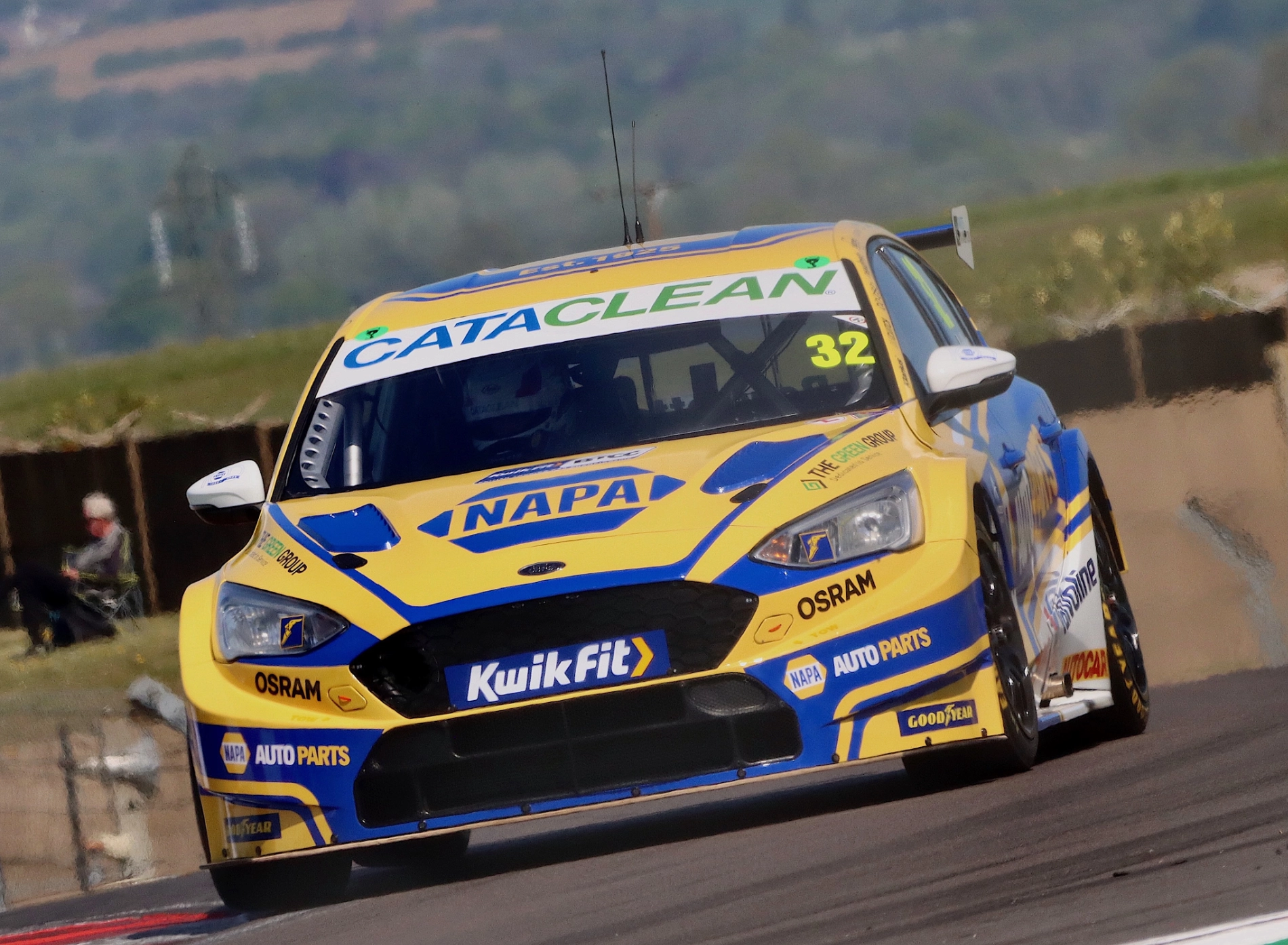 Dan Rowbottom BTCC Donington Park