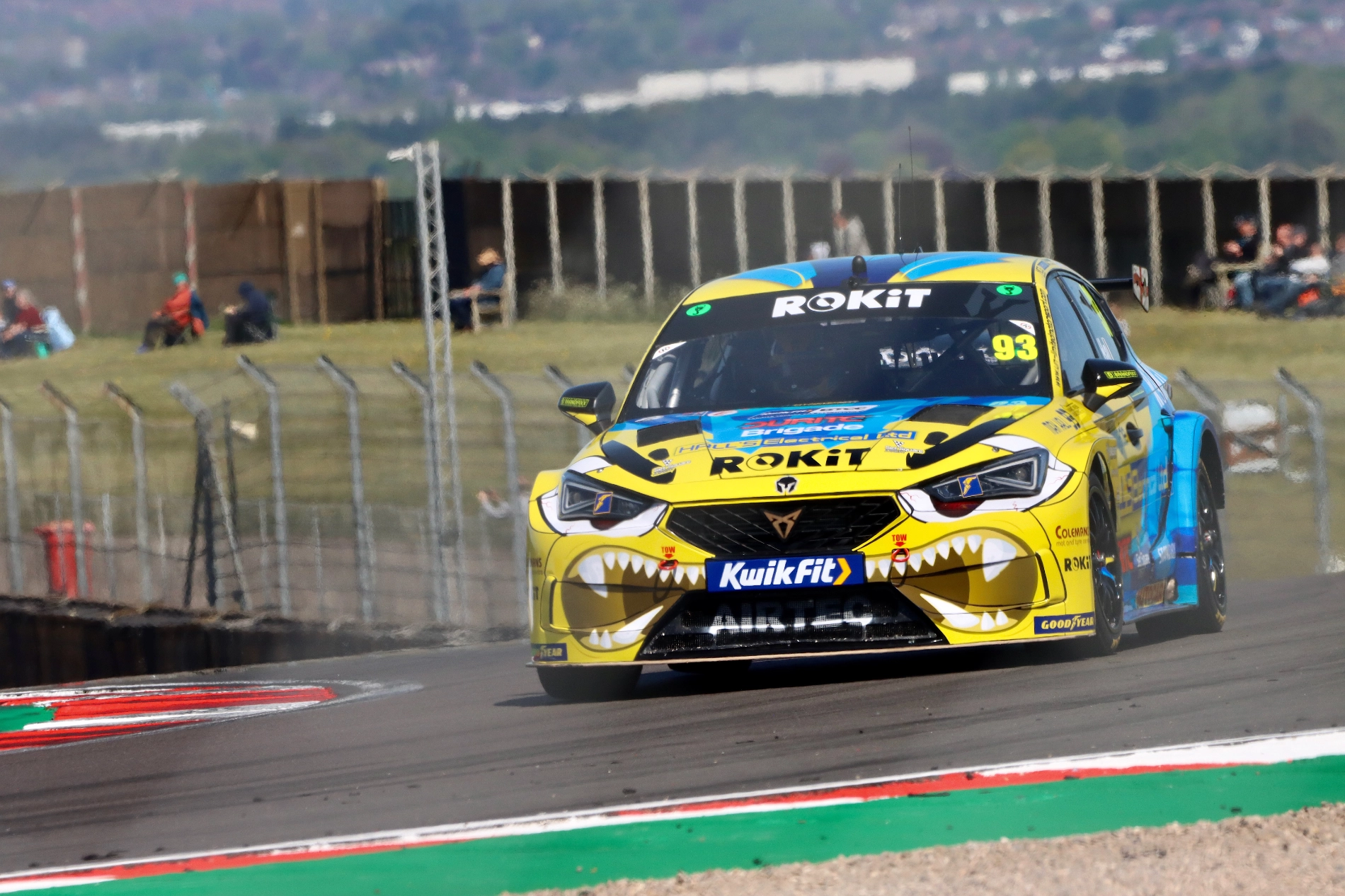 Max HALL at the BTCC Donington Park