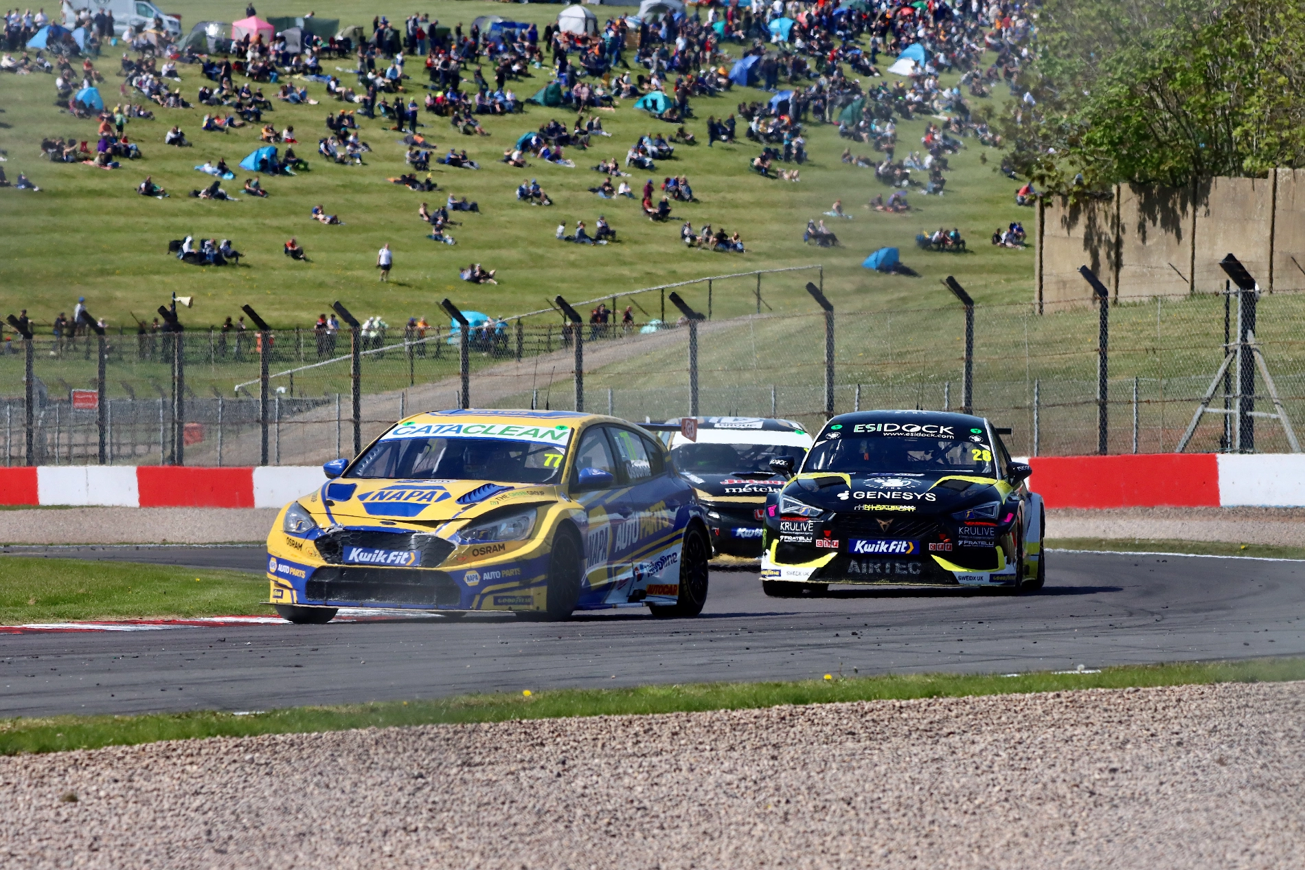 Sam OSBORNE BTCC Donington Park
