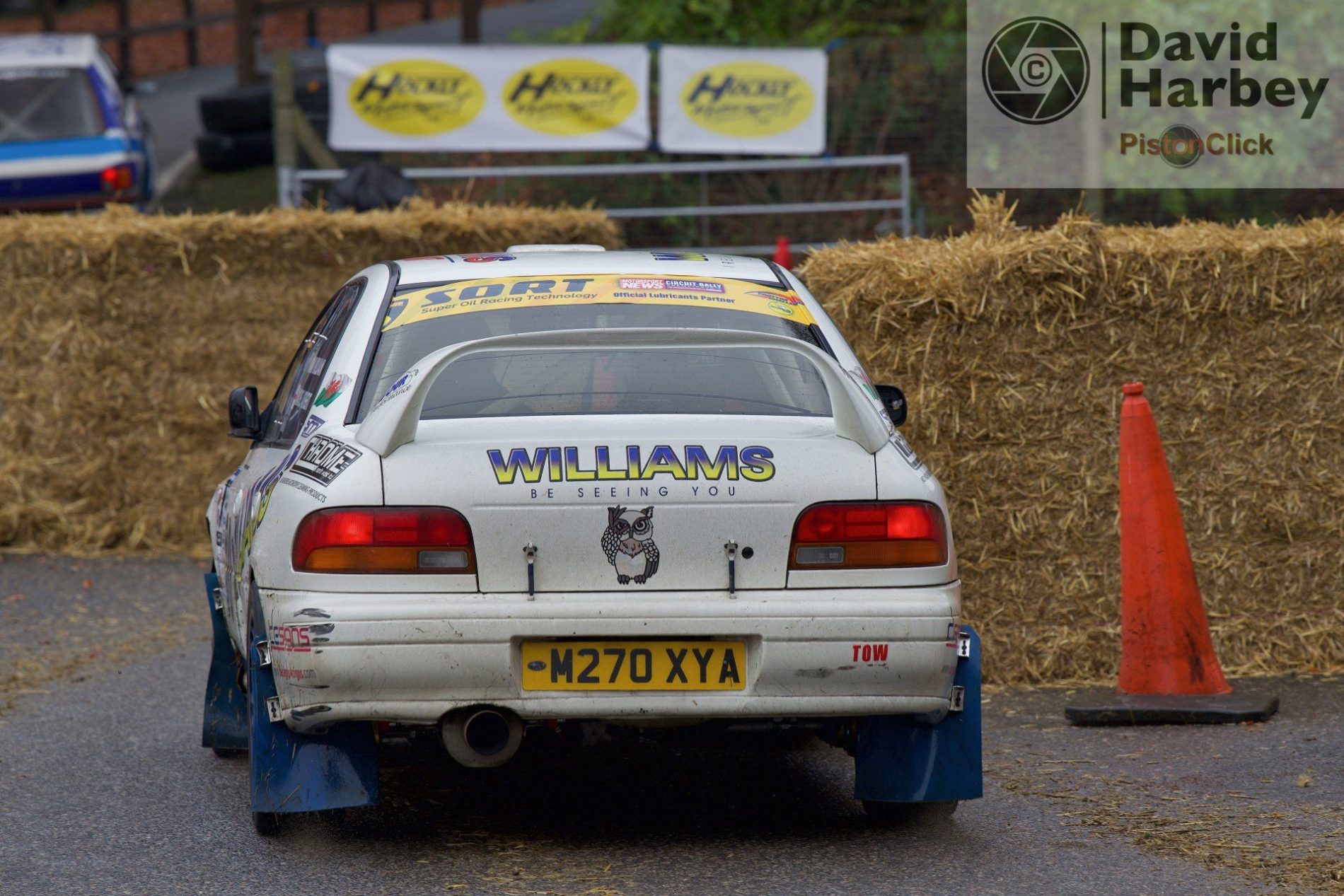 Subaru rally car