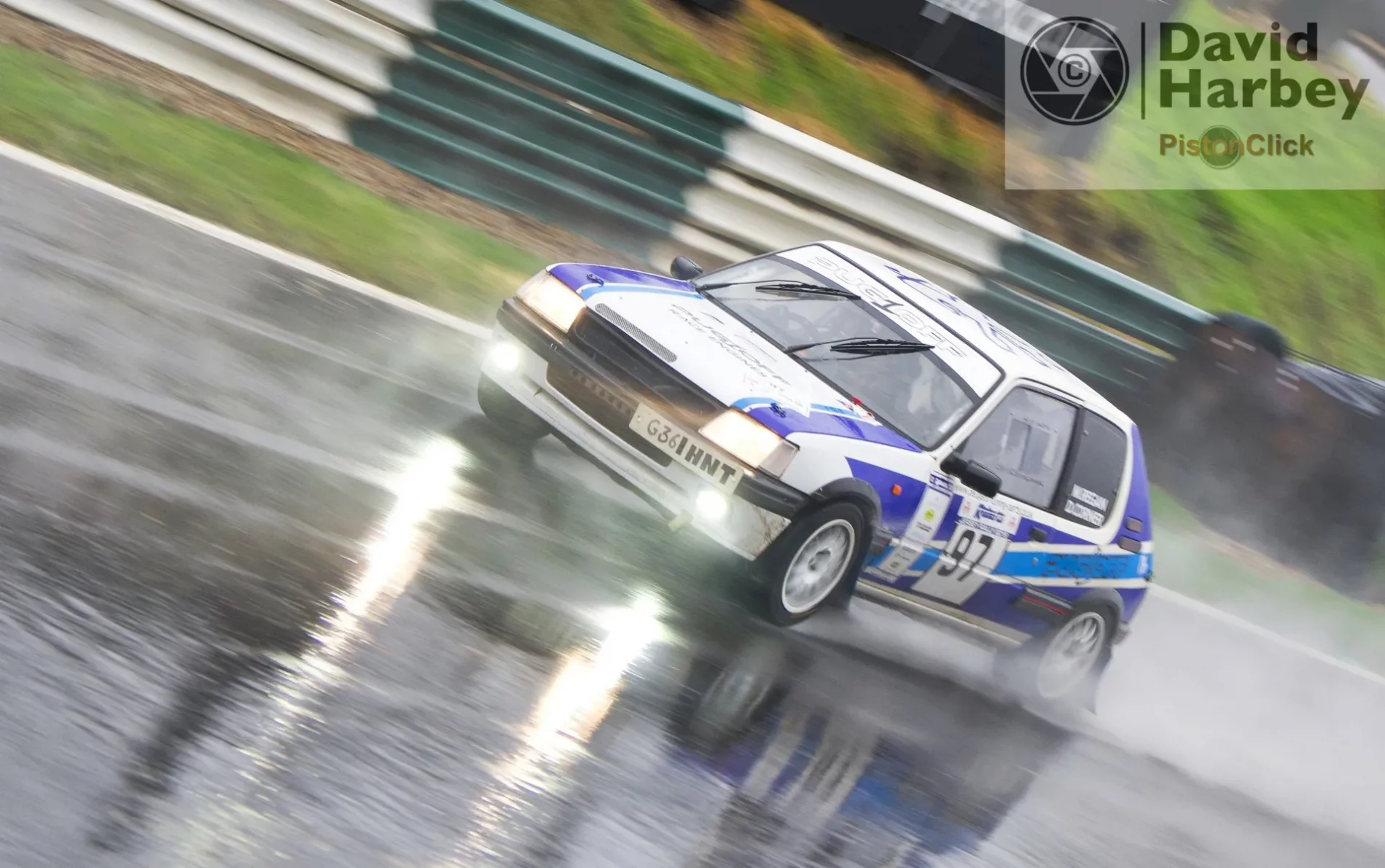 Rallying in the rain