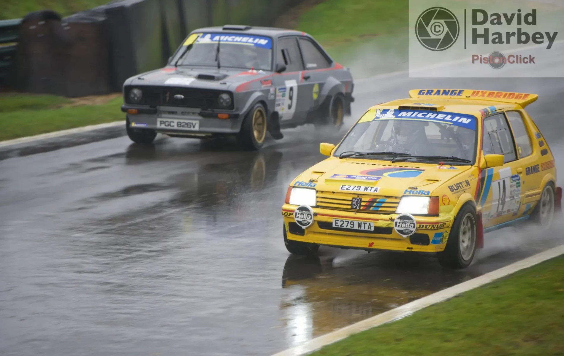 Rallying in the rain