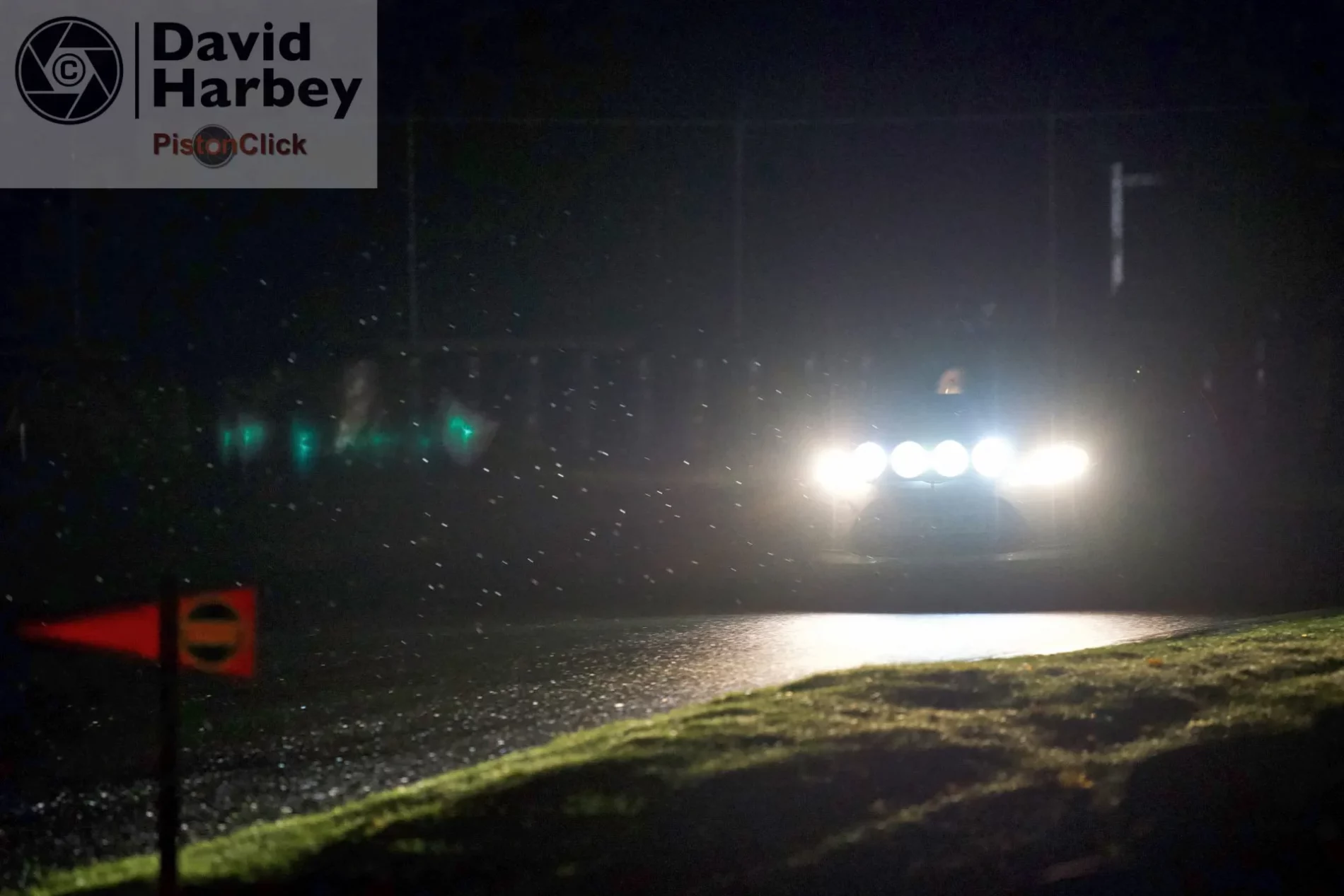 Rallying at night photos