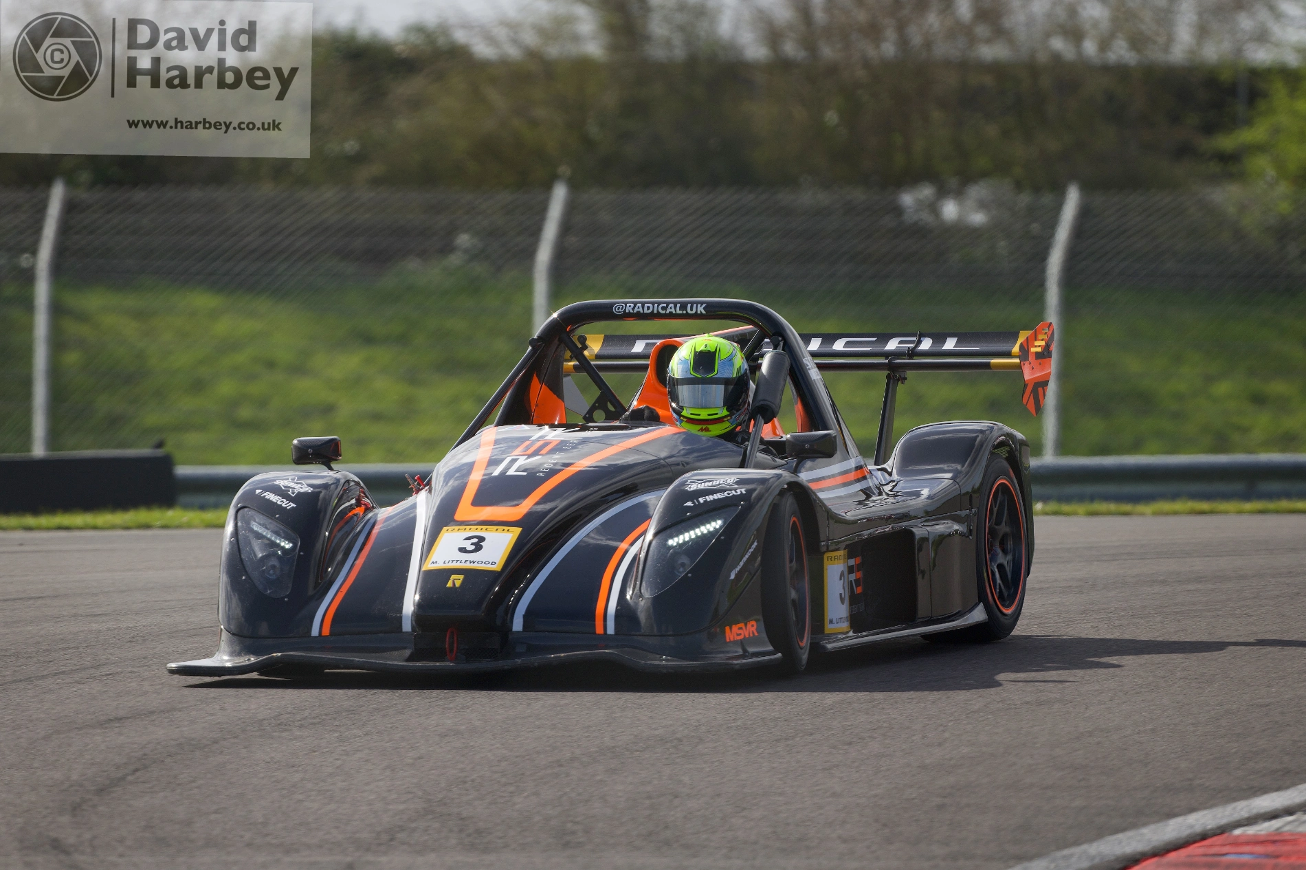 Taking photos at Donington Park