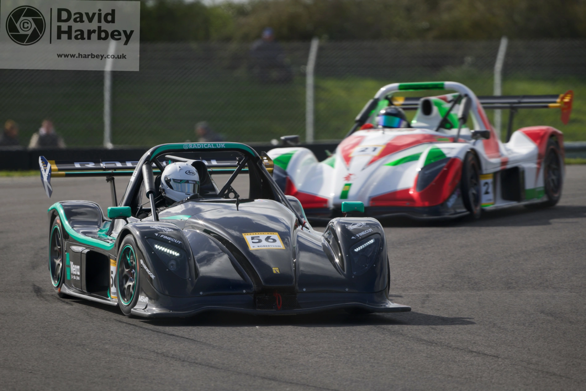 Taking photos at Donington Park
