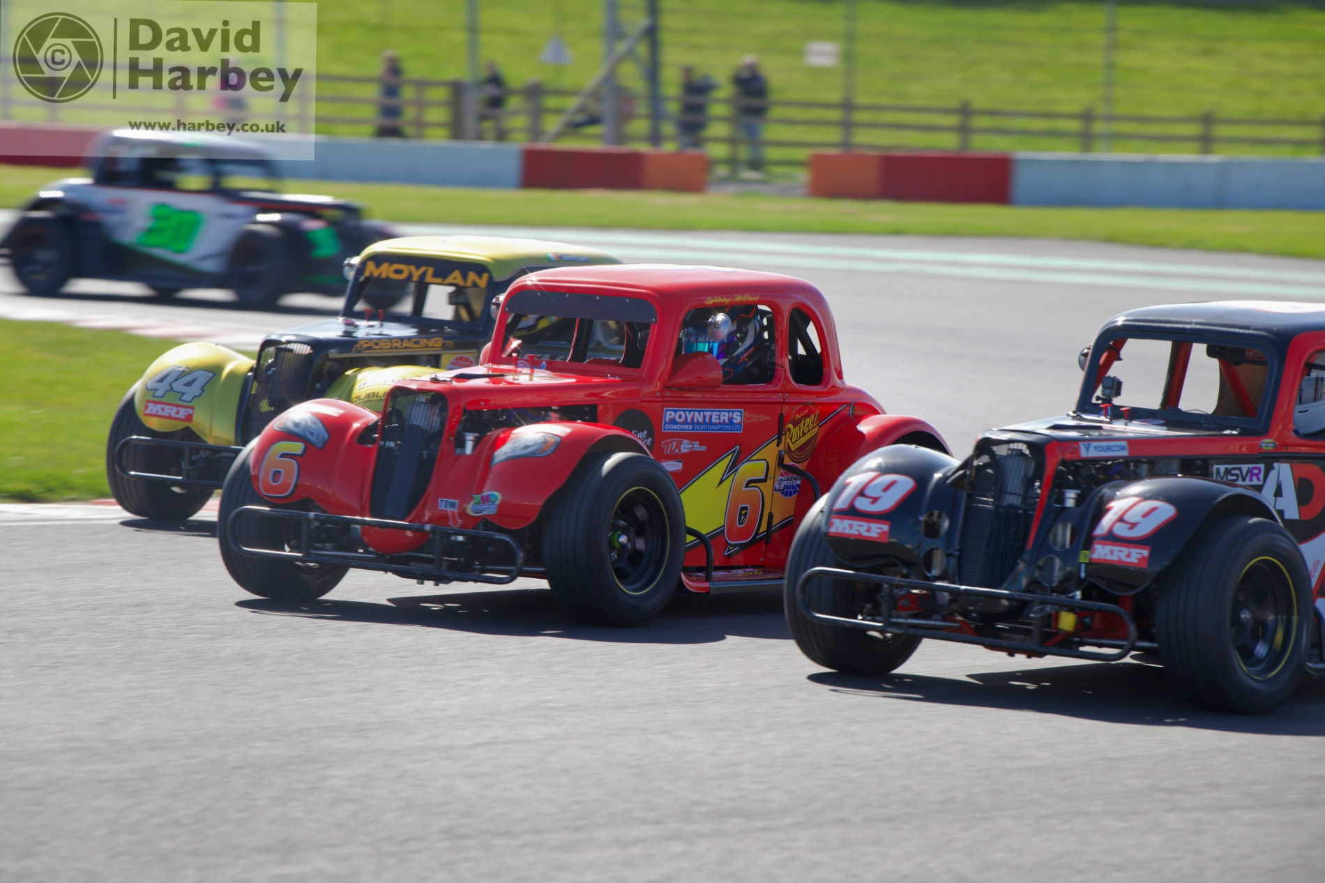 Legends racing at Donington