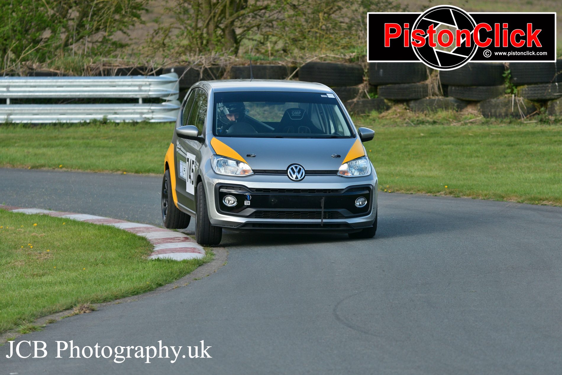 Adam Riley VW Up at Harewood hillclimb