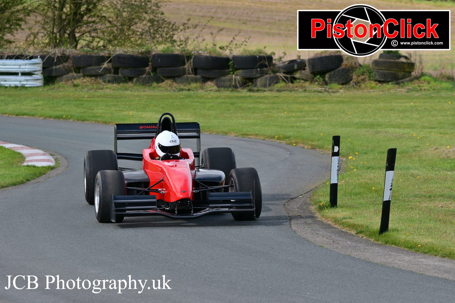 Harry Pick driving his OMS 28XD