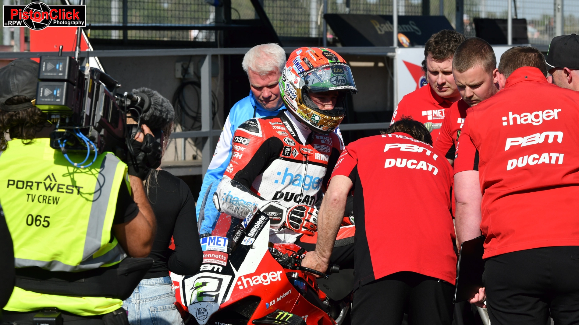 Glenn Irvin BSB at Donington Park