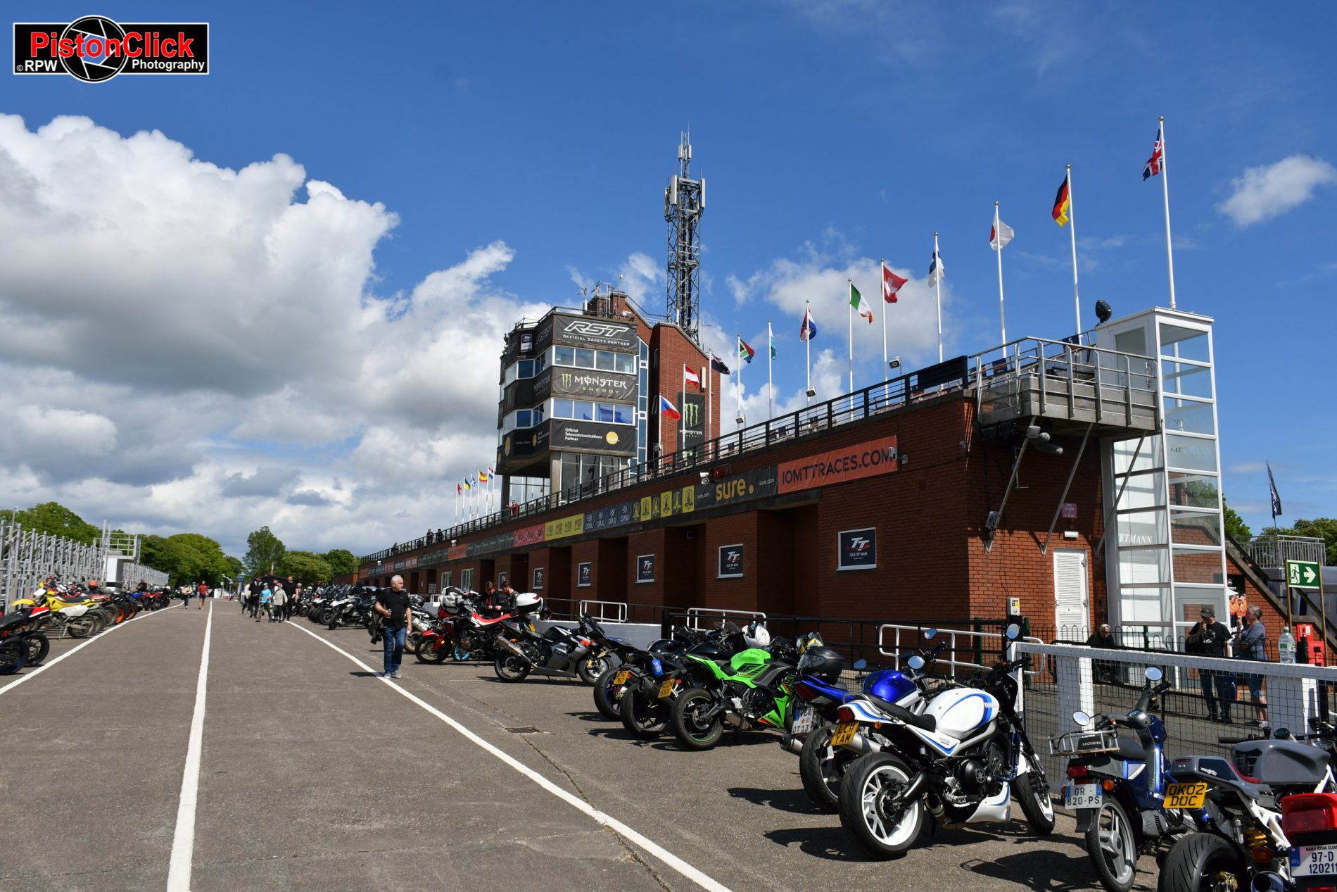 Grandstand at the Isle of Man TT