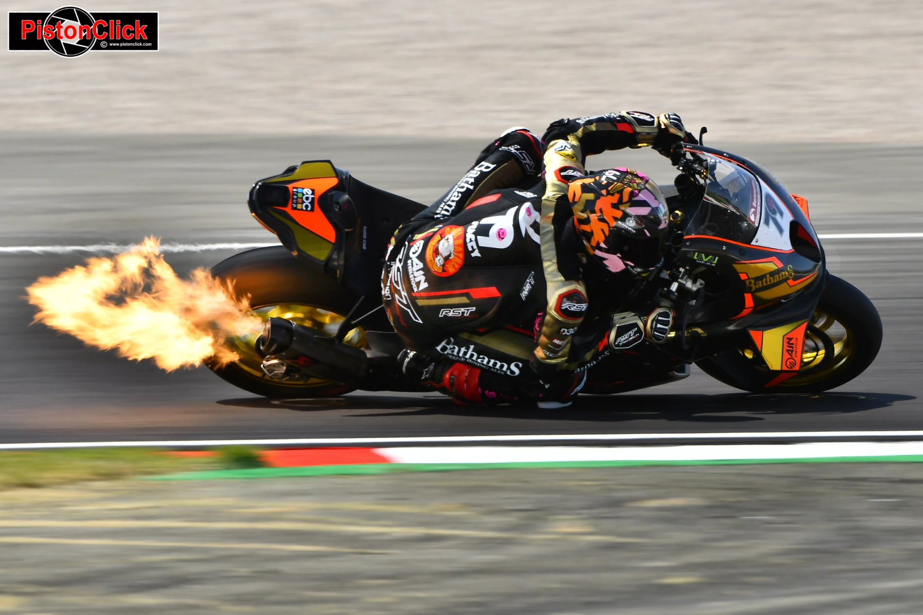 Storm Stacey BSB at Donington Park