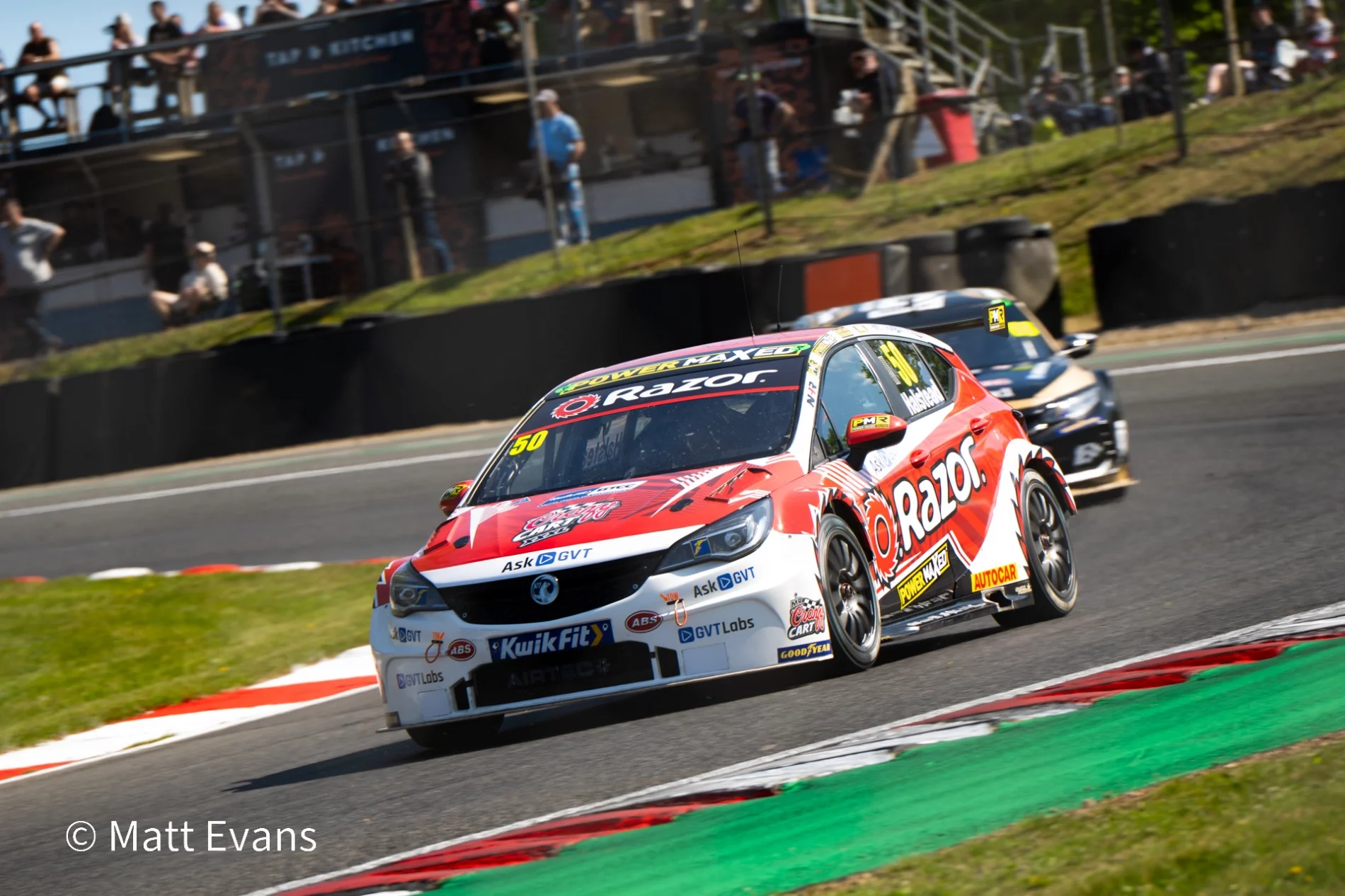 Motor Parts Direct with Power Maxed Racing BTCC 2025 Round 2 Brands Hatch