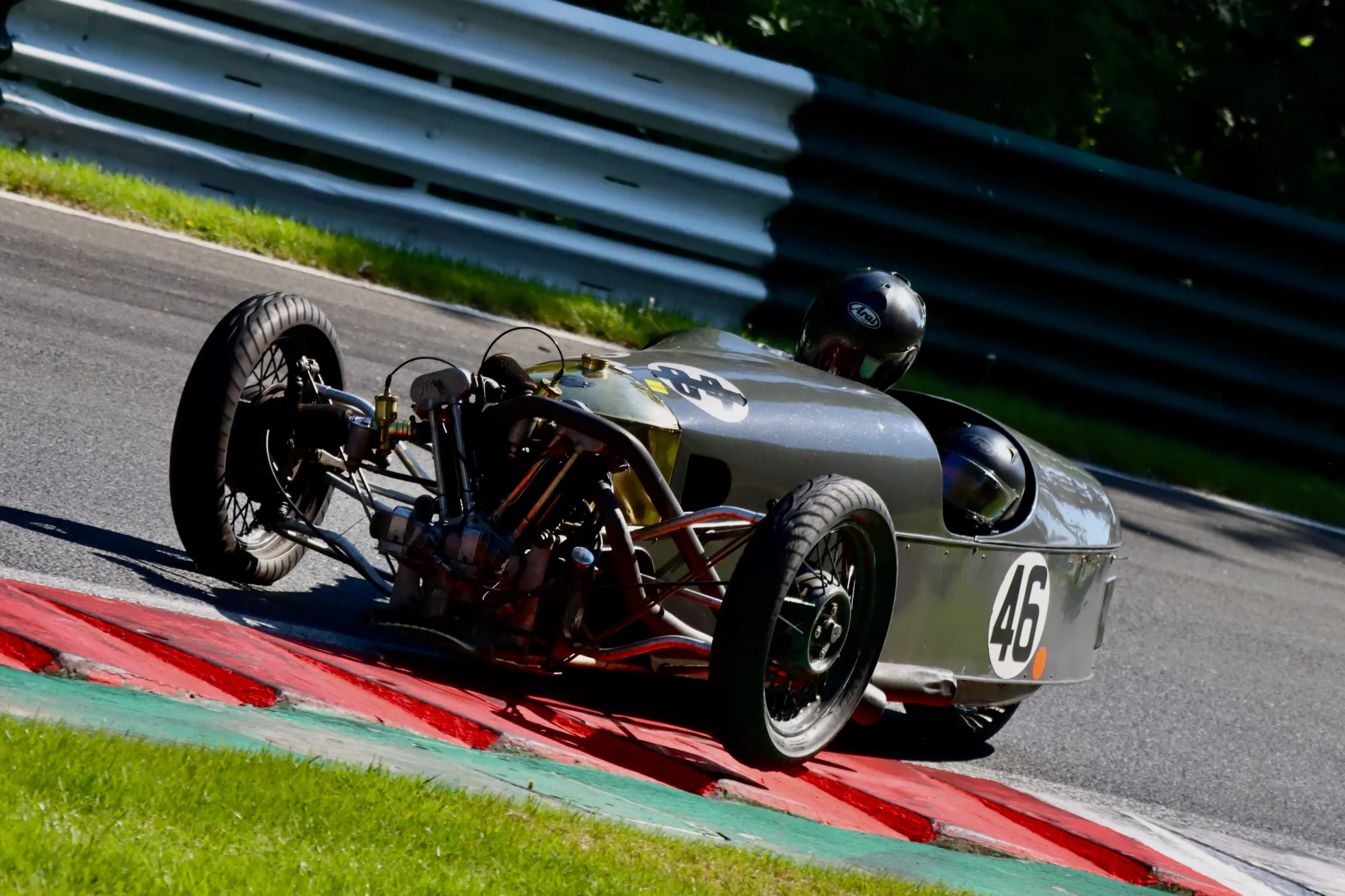 Morgan racing with the BHRC