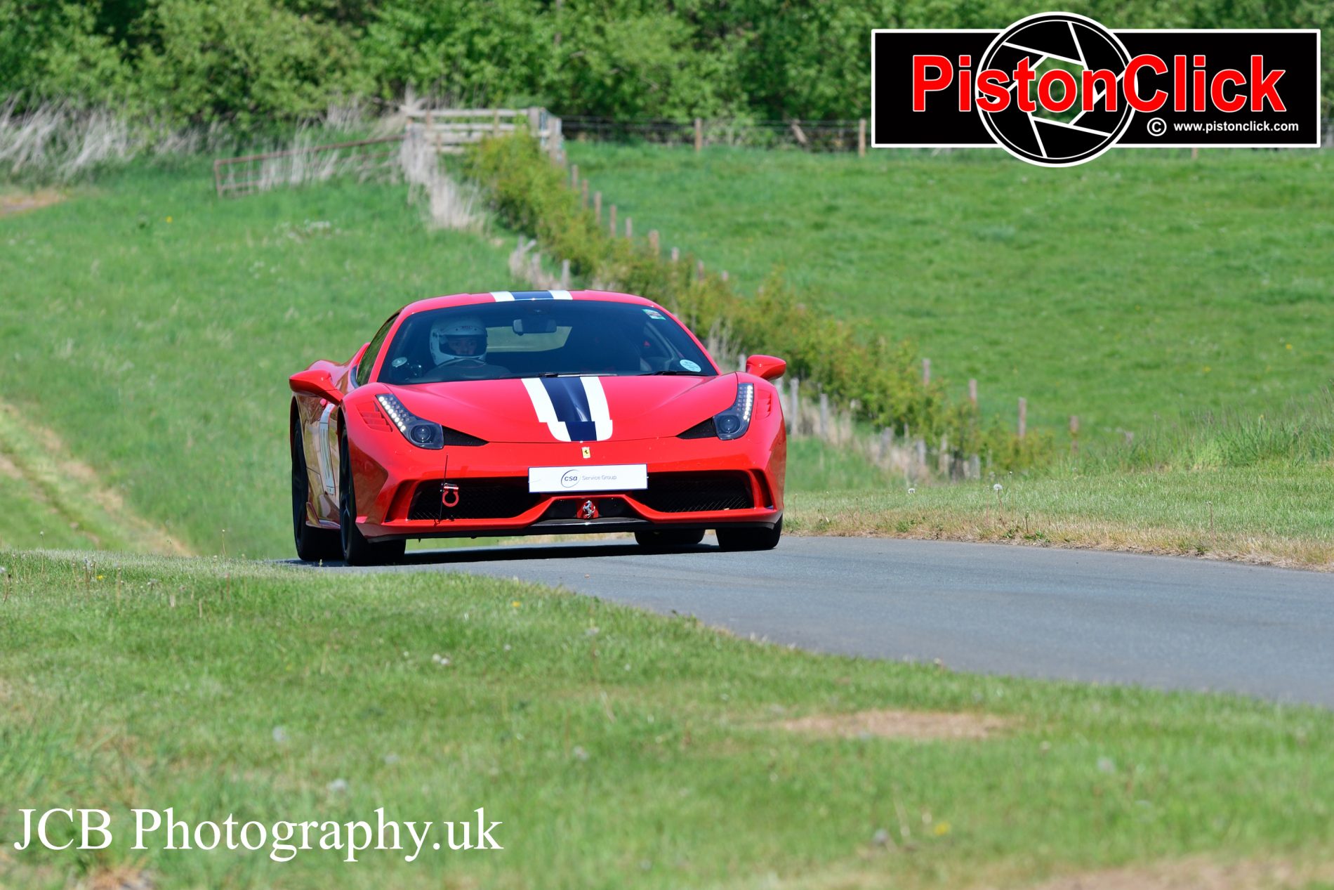 Ferrari Owners Club at Harewood Speed Hillclimb