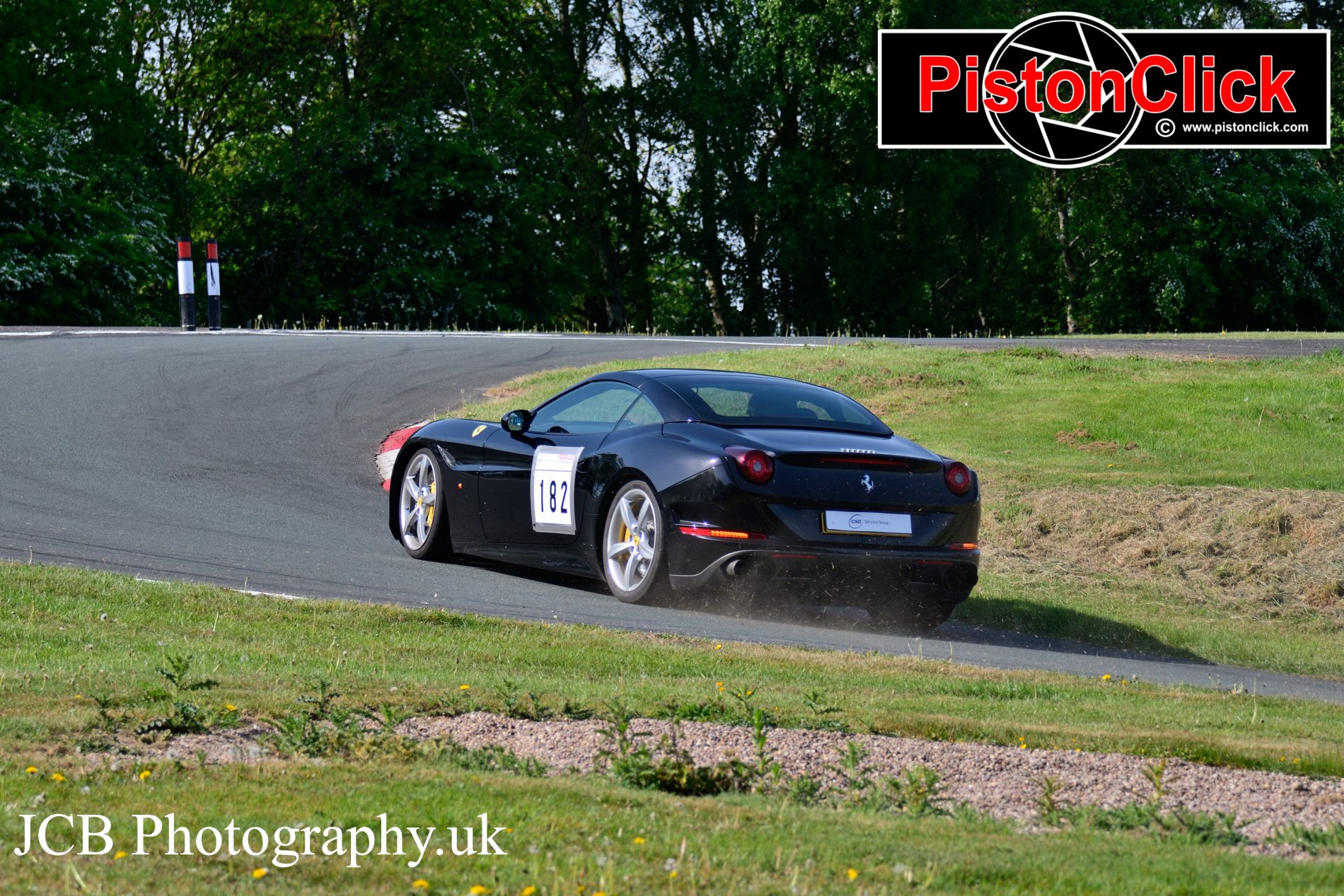 Ferrari Owners Club at Harewood Speed Hillclimb