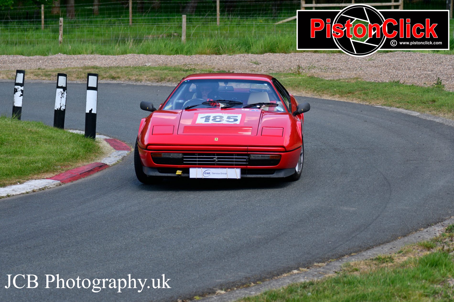 Ferrari Owners Club at Harewood Speed Hillclimb