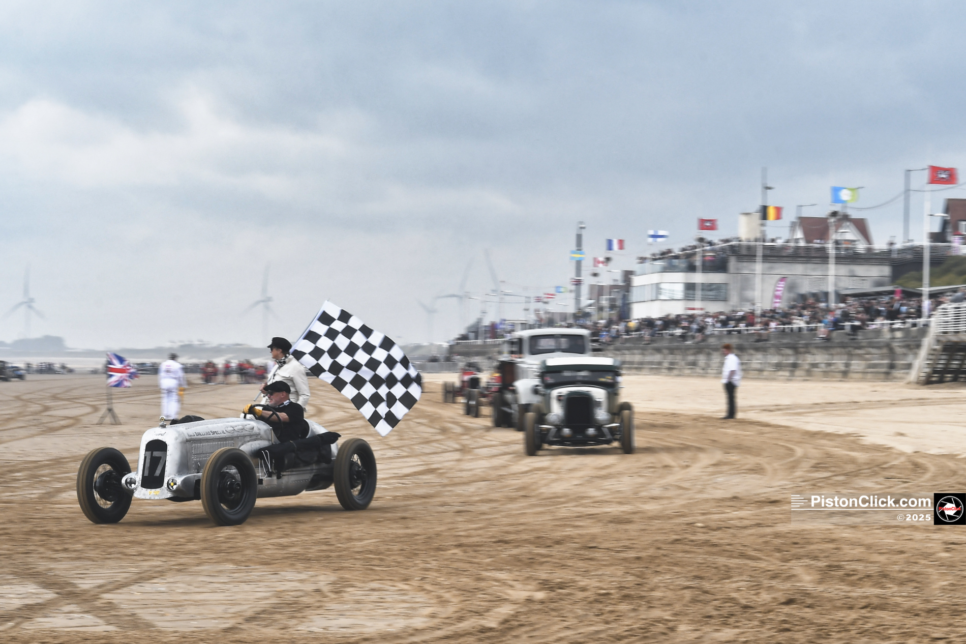 Race the Waves on the beach at Bridlington