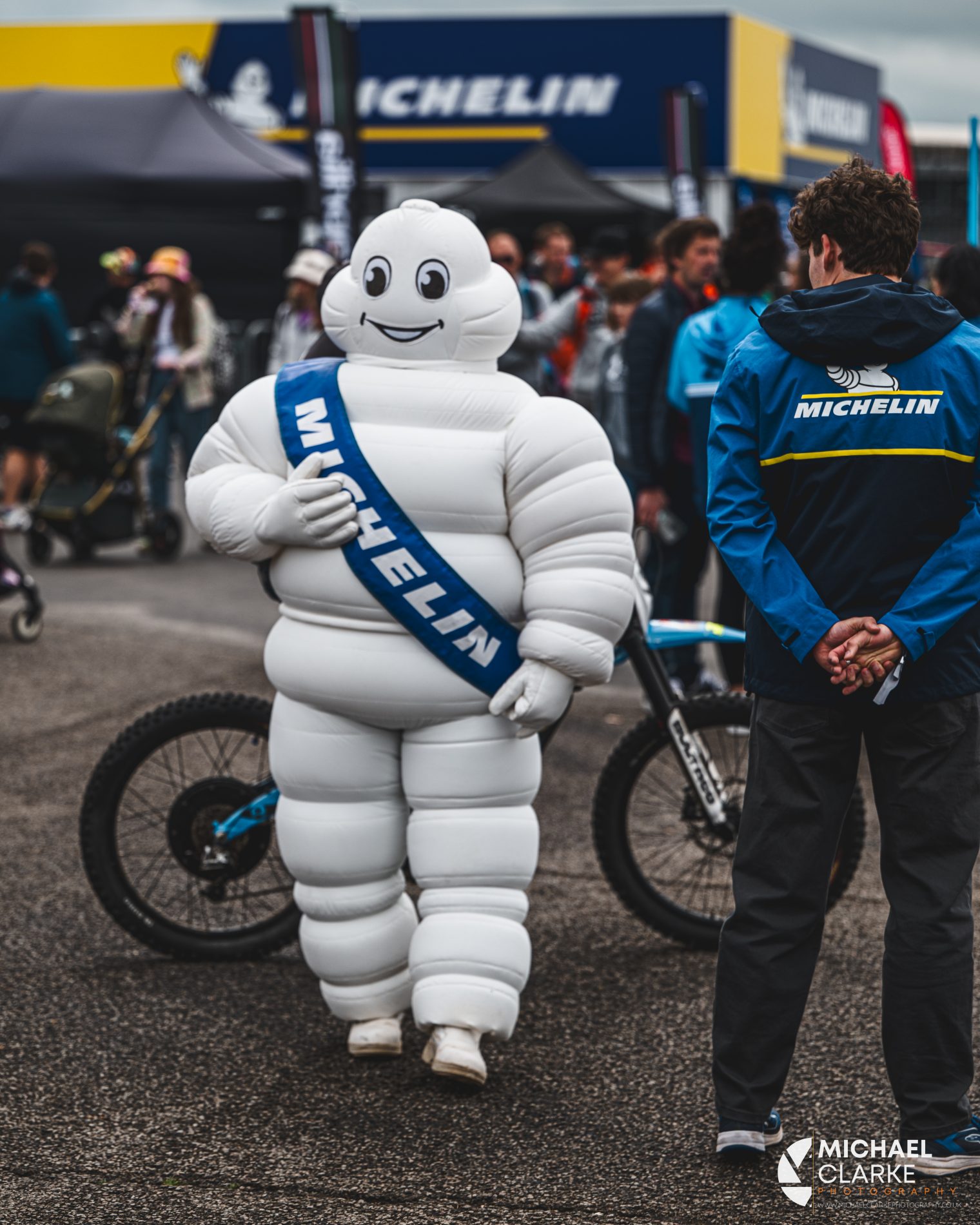 Drifting at the Monster Energy Show Silverstone MotoGP 2025