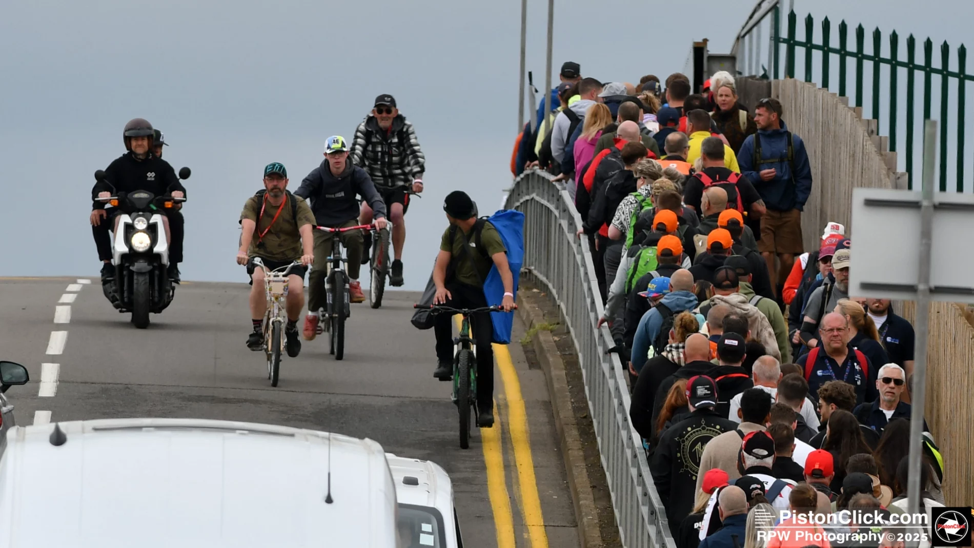 Crowds at the British MotoGP