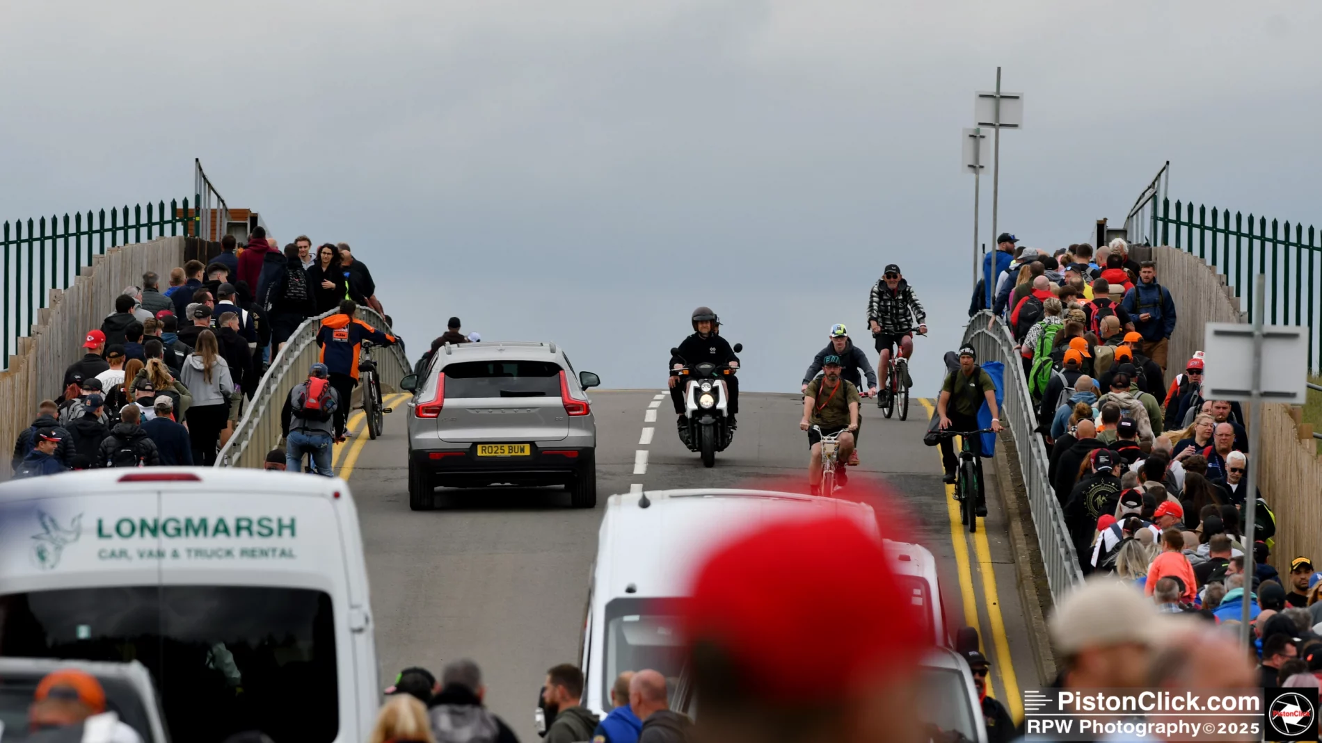 Crowd congestion at Silverstone 2025