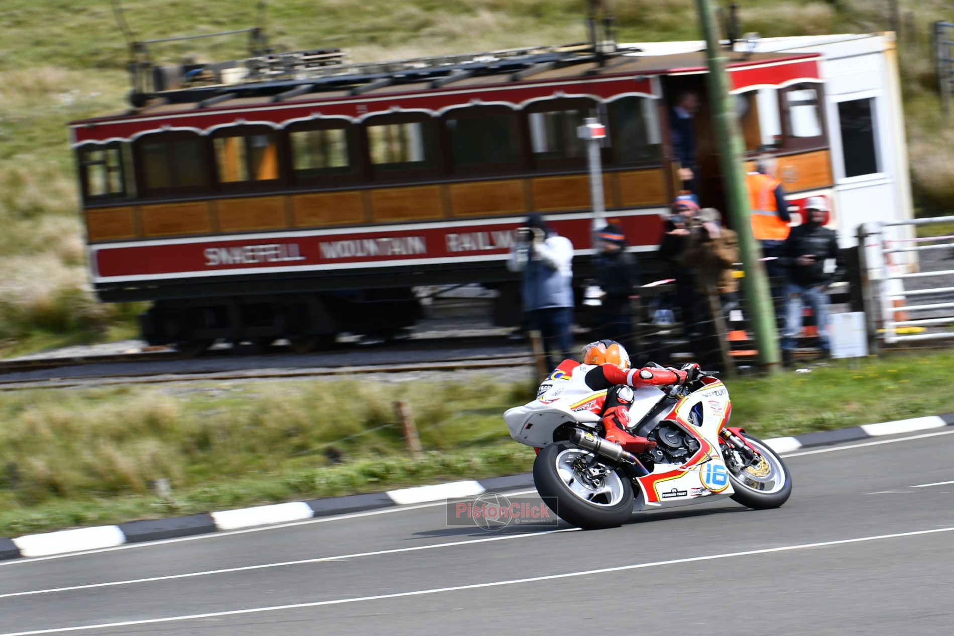 Electric tram IoM TT
