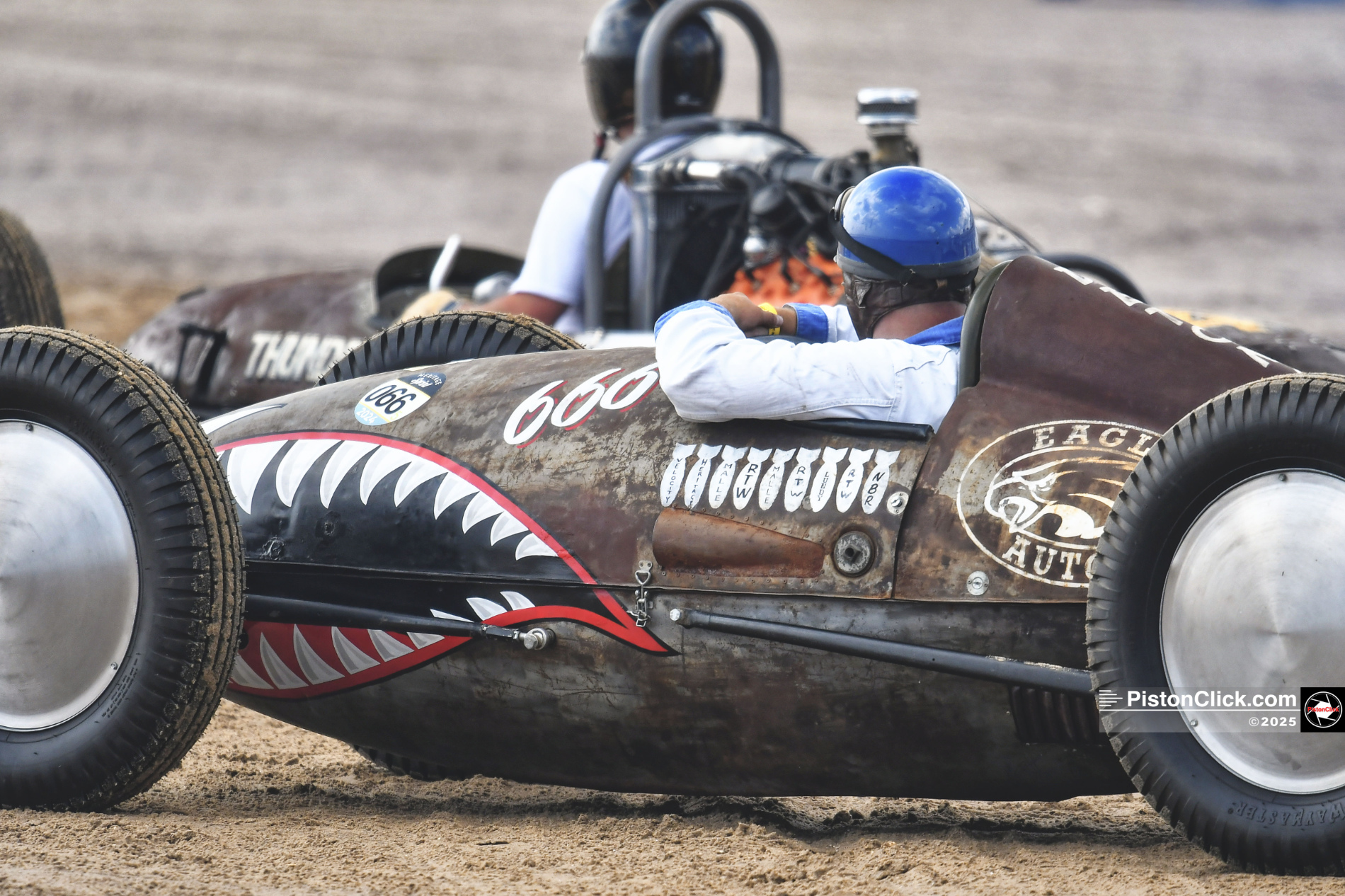 Beach racing at Bridlington