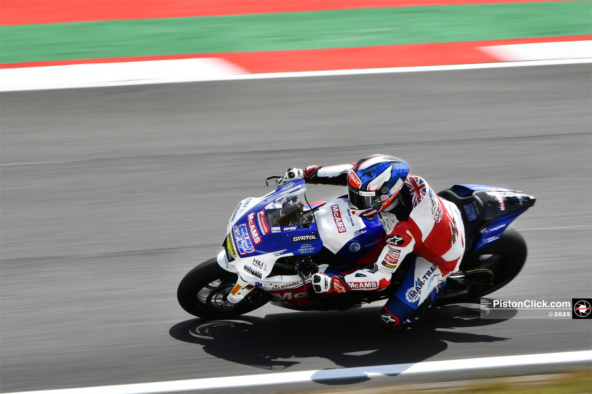 DANNY KENT McAMS Racing Yamaha BSB Snetterton