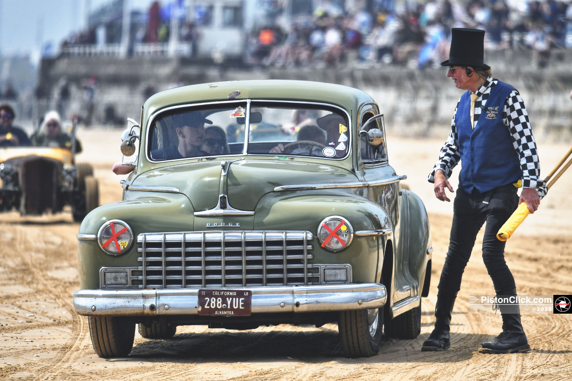 Race the Waves on the beach at Bridlington