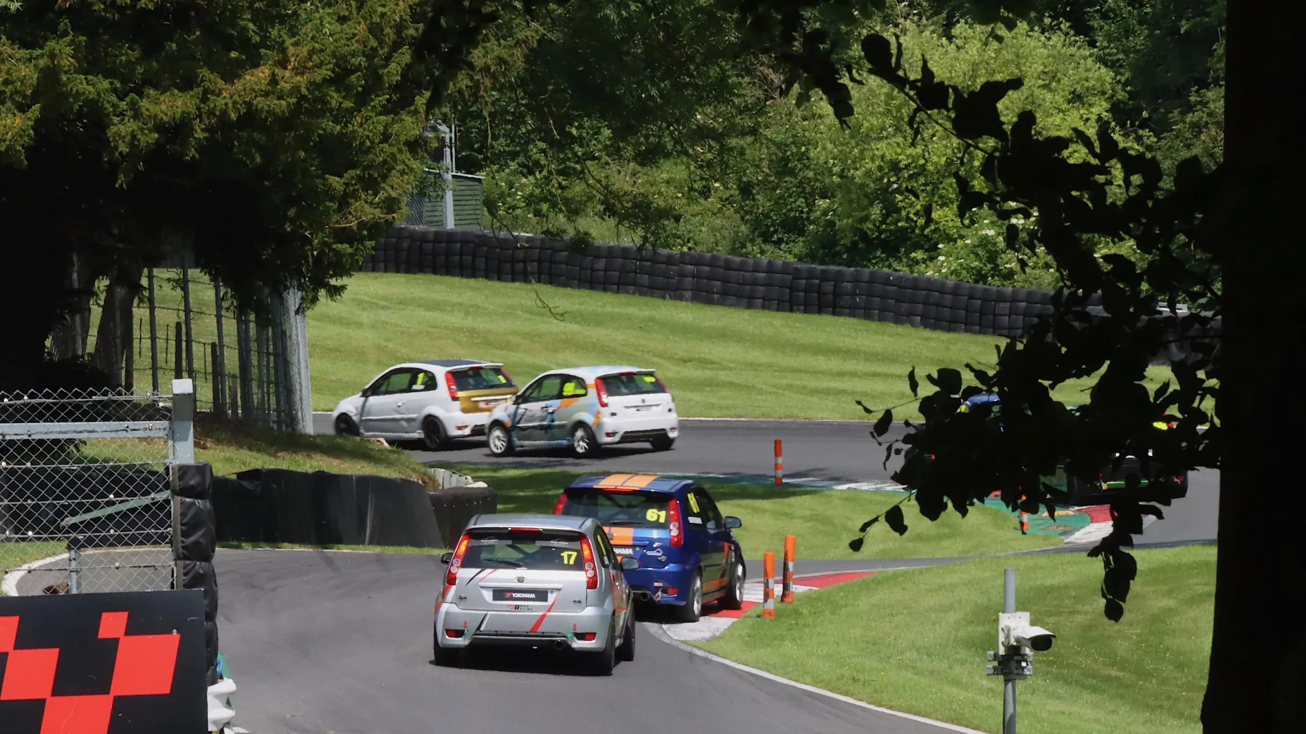Hall bends Cadwell Park