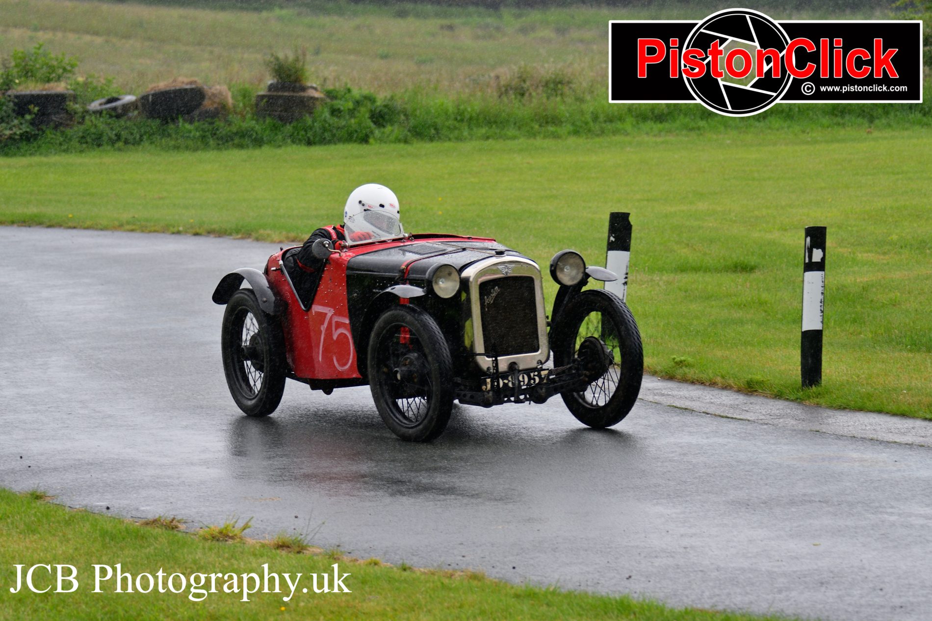 William Marsh driving an Austin 7 Ulster