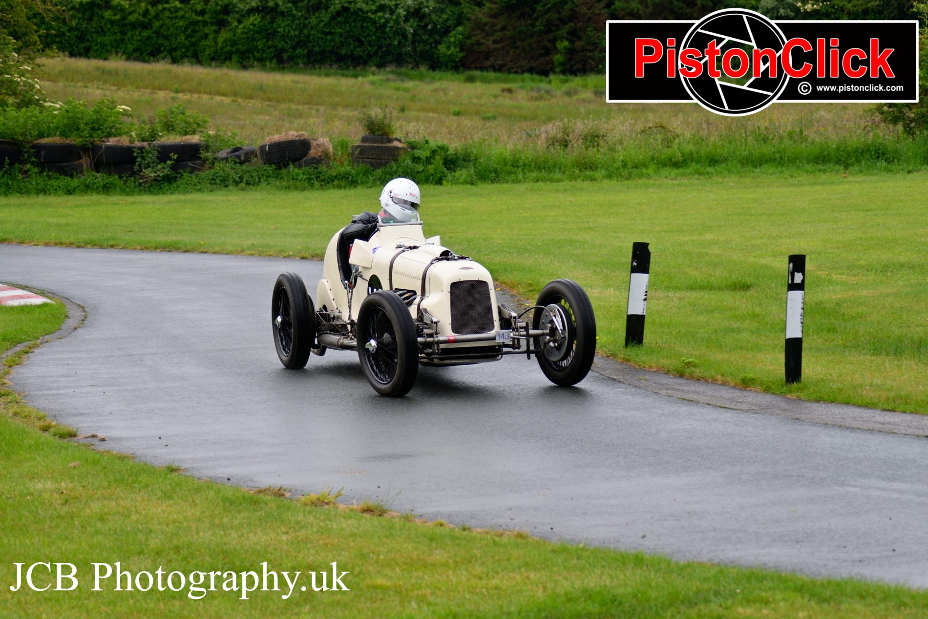 David Pryke driving a Frazer Nash Shelsley
