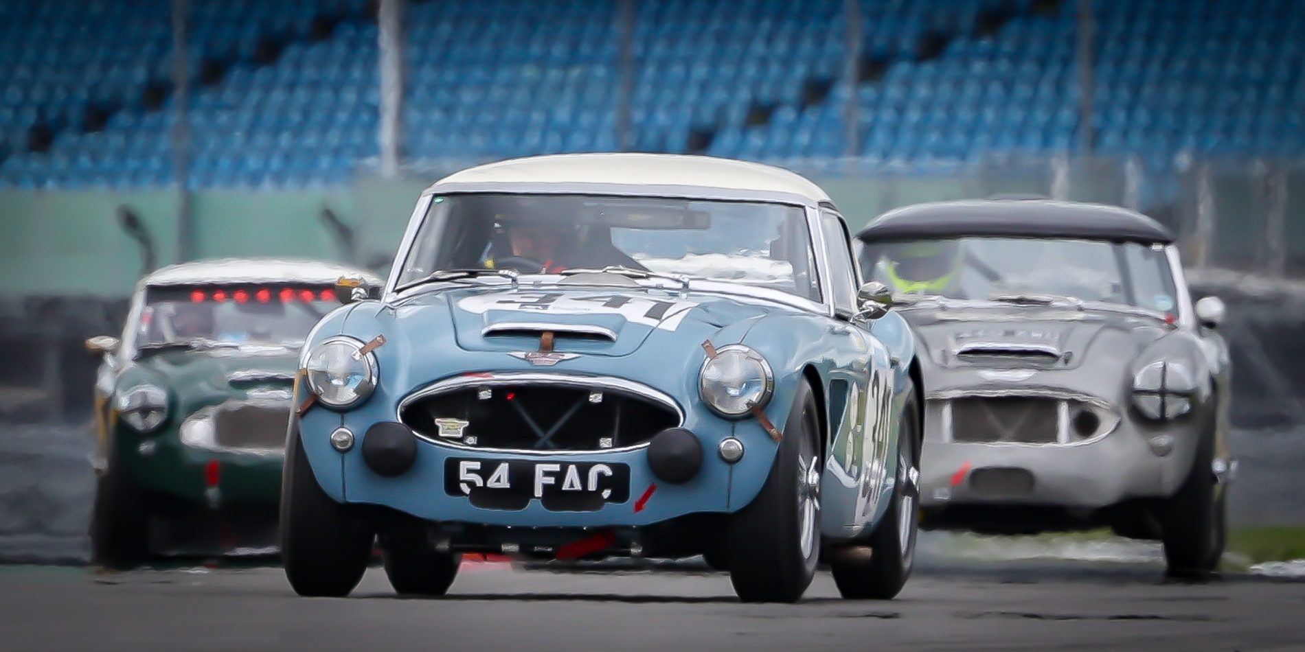 54 FAC Austin Healey racing